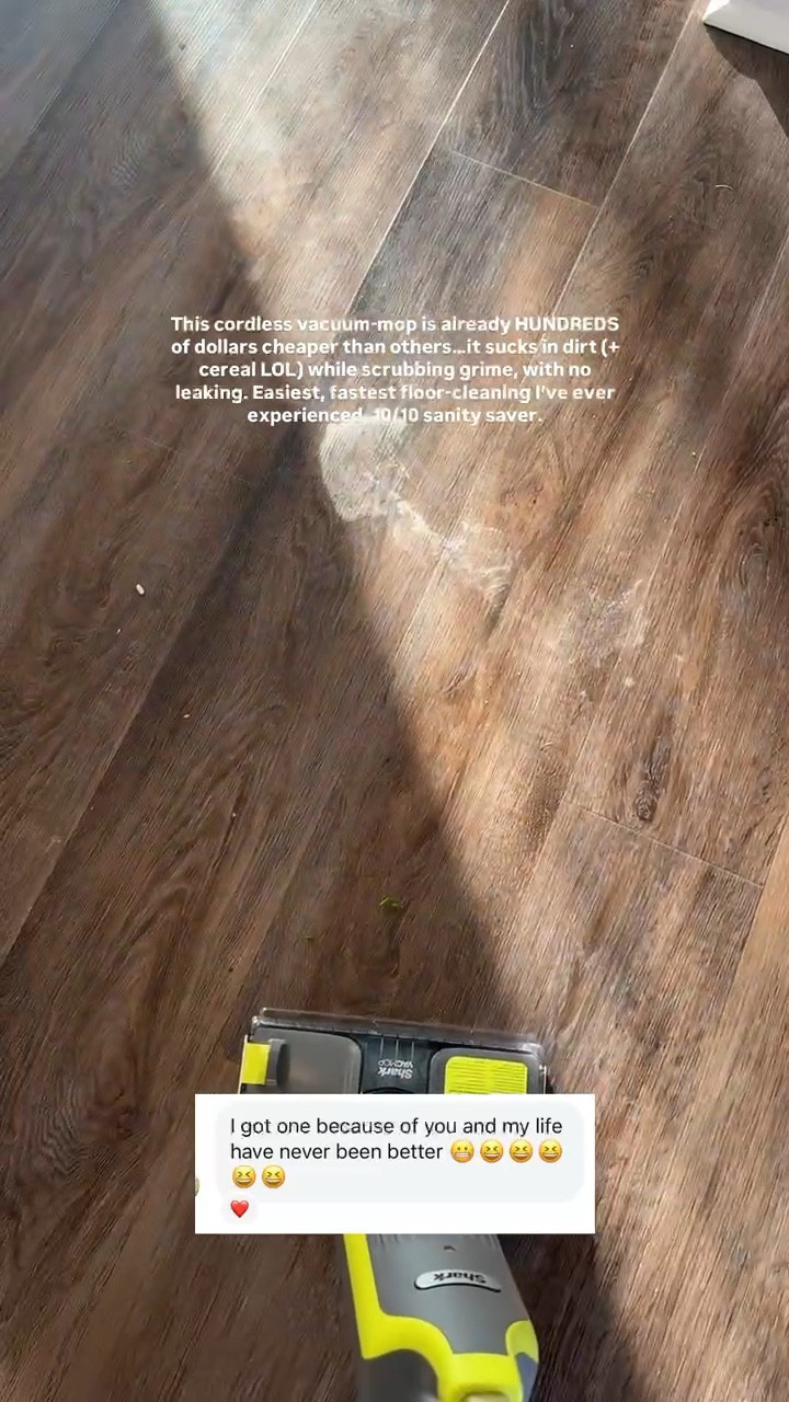 This cordless vac-mop is HUNDREDS of dollars cheaper than others 🙌🏼

#LTKdayinmylife #LTKmomlife #LTKHome