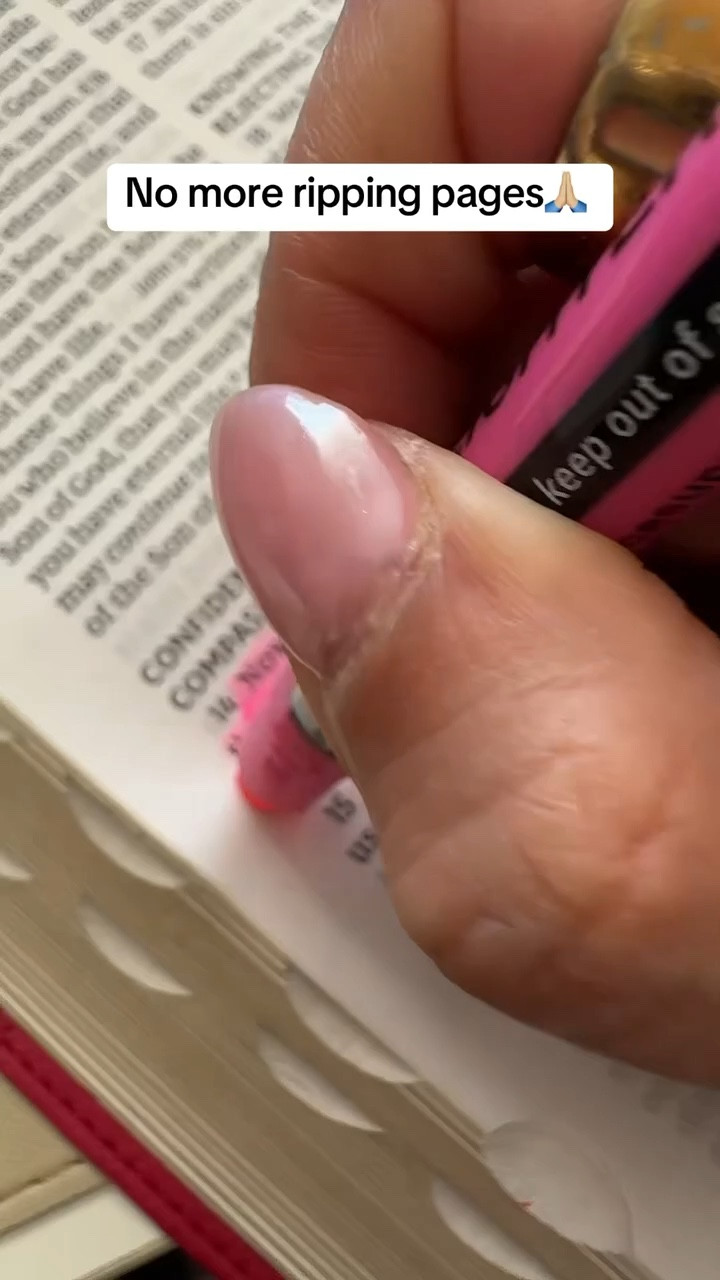 My favorite way to mark meaningful verses ✨ These Bible Sage highlighters are soft colors that don’t bleed through pages. 

#LTKHome #LTKdayinmylife #LTKU