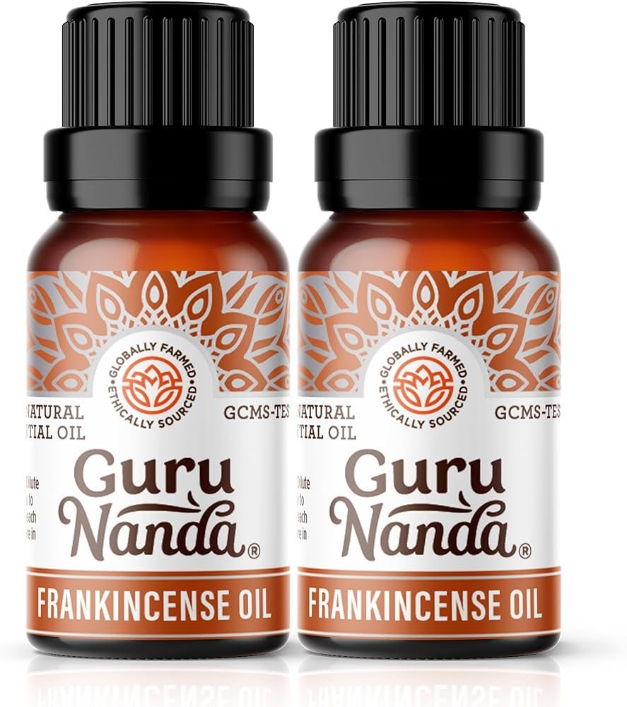 Amazon.com: GuruNanda Frankincense Essential Oil (Pack of 2 x 0.5 Fl Oz) - 100% Pure Therapeutic ... | Amazon (US)