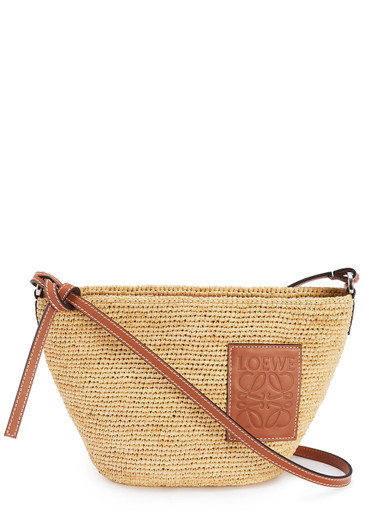 X Paula's Ibiza raffia cross-body bag | Harvey Nichols