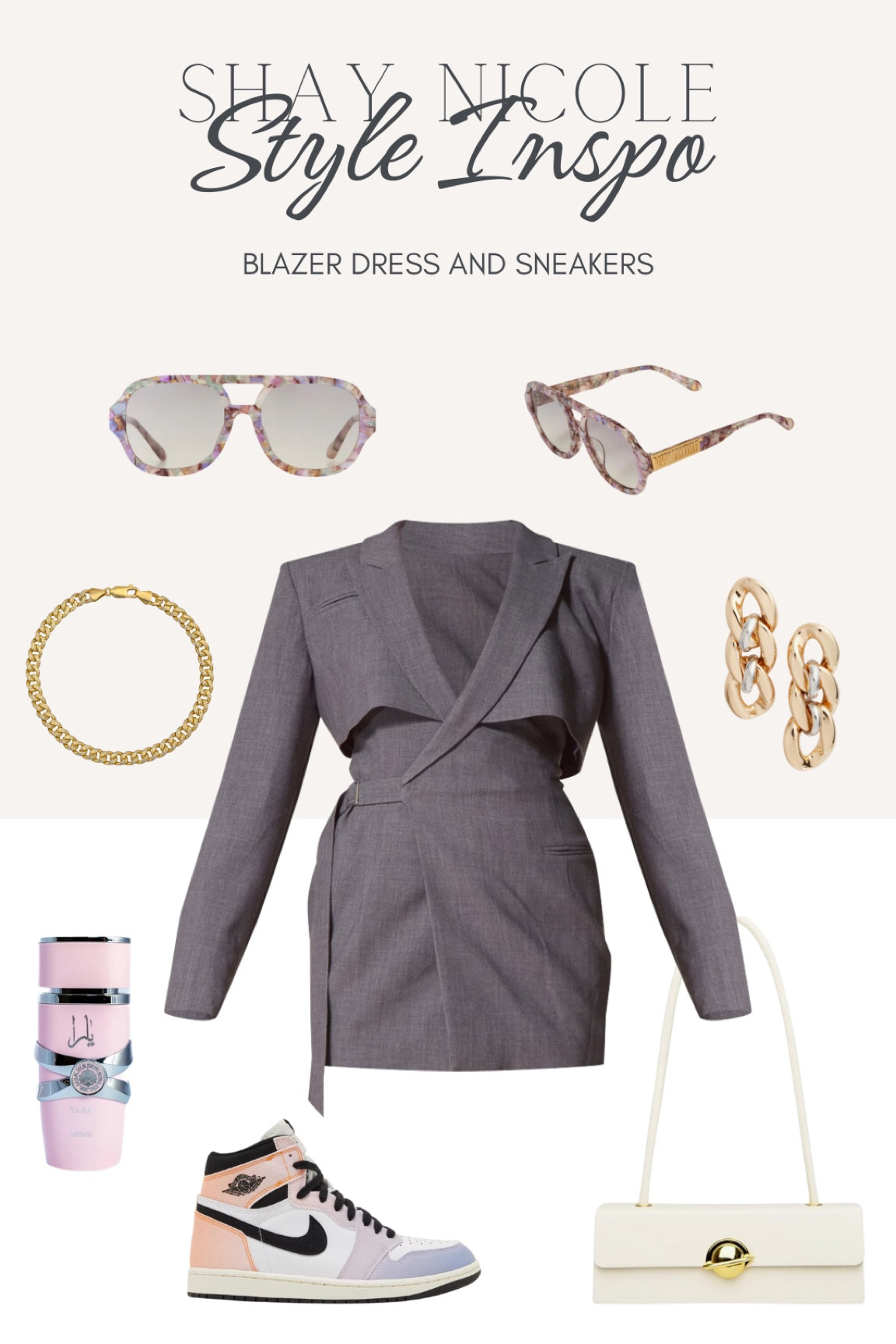 Elevated Casual with a Blazer Dress & Sneakers 

#LTKshoecrush #LTKstyletip #LTKitbag
