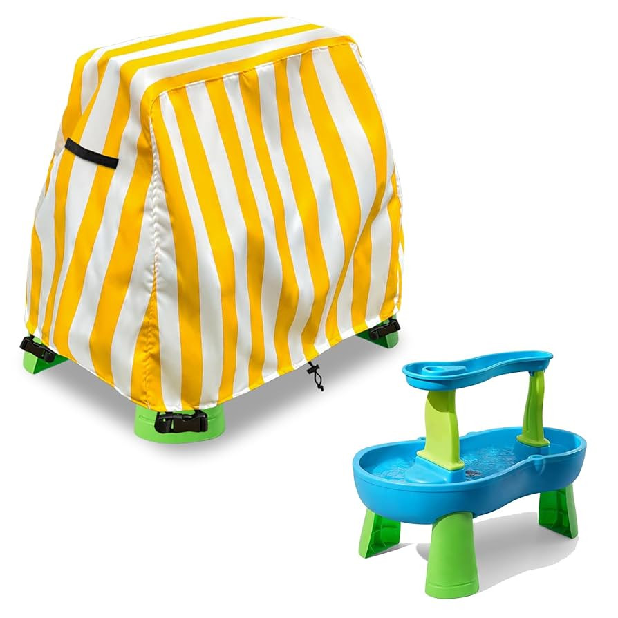 Kids Water Table Cover Fit Rain Showers Splash Pond Water Table,Waterproof Dust Proof Anti-UV Out... | Amazon (US)
