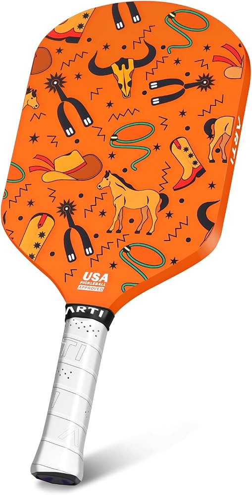 ARTI Carbon Fiber Pickleball Paddle: USAPA-Approved, Lightweight T700 Carbon Fiber Surface, 16mm ... | Amazon (US)