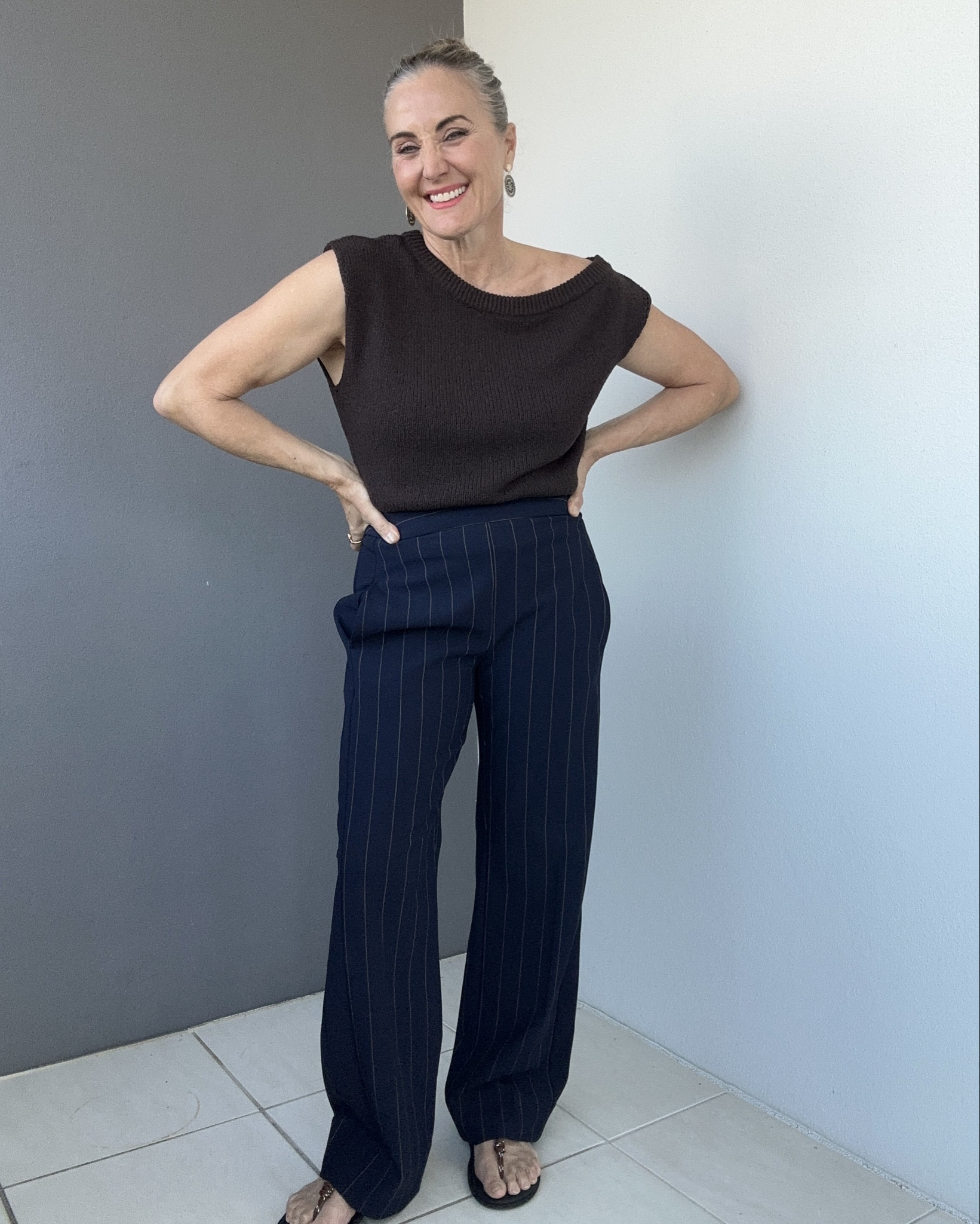 A warm winter’s day requires a mix of long pants & cooler tops. 
Pants size 10
Top size small.


#LTKwinter #LTKspring #LTKaustralia