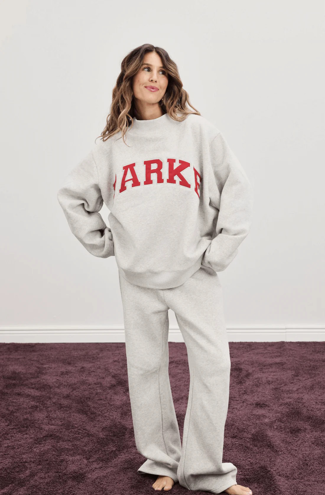 Valentine's Day Varsity Mockneck | Parke