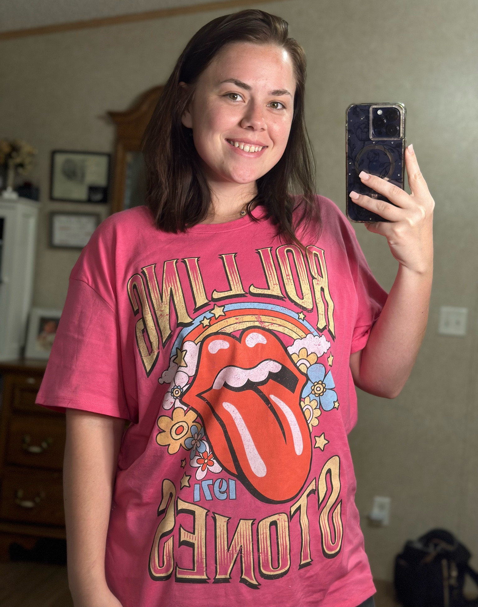 Walmart band tee for $9.98🎸 SIZED UP TO XL🖤

#LTKFind #LTKcurves #LTKSeasonal
