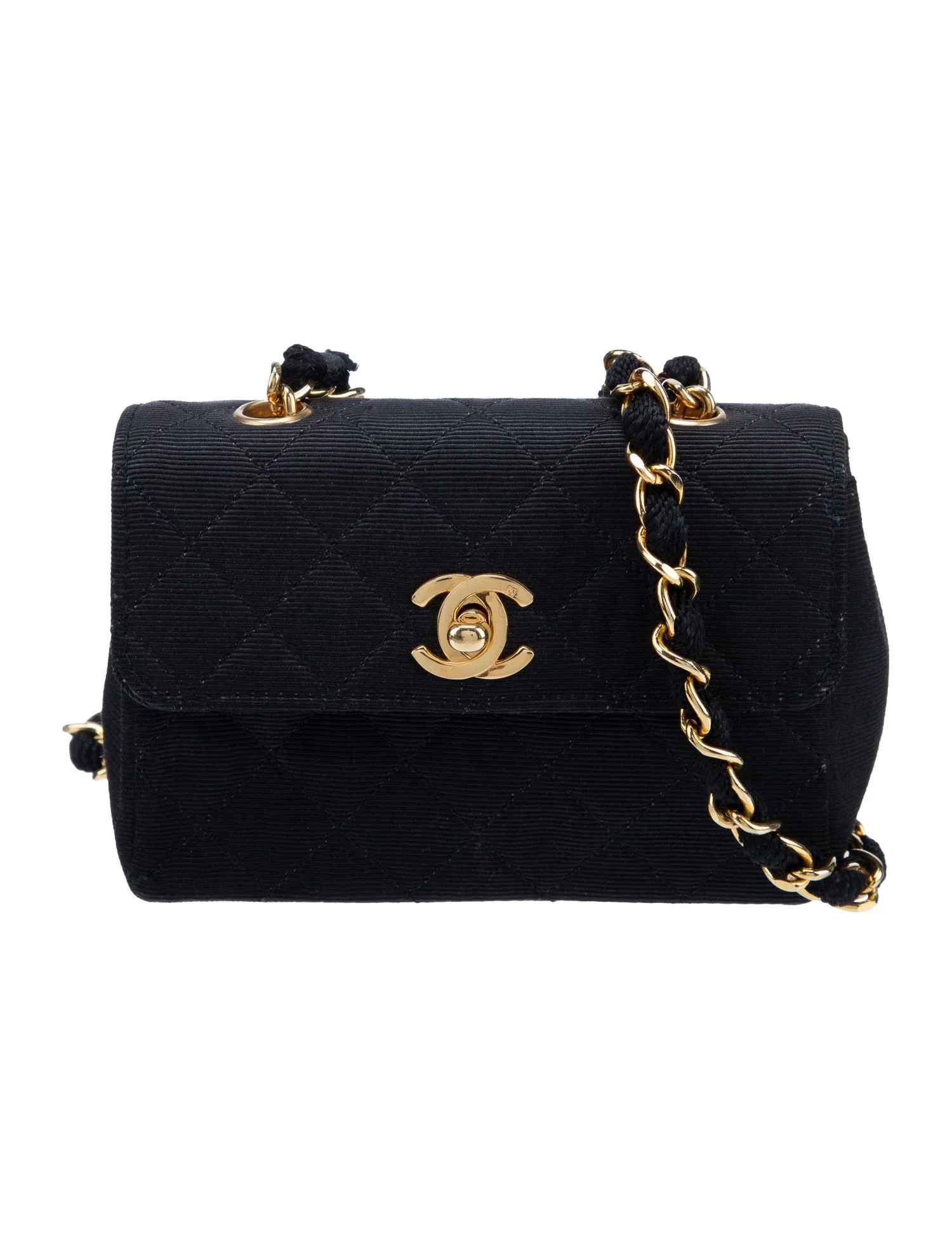Vintage Fabric Mini Flap Bag | The RealReal