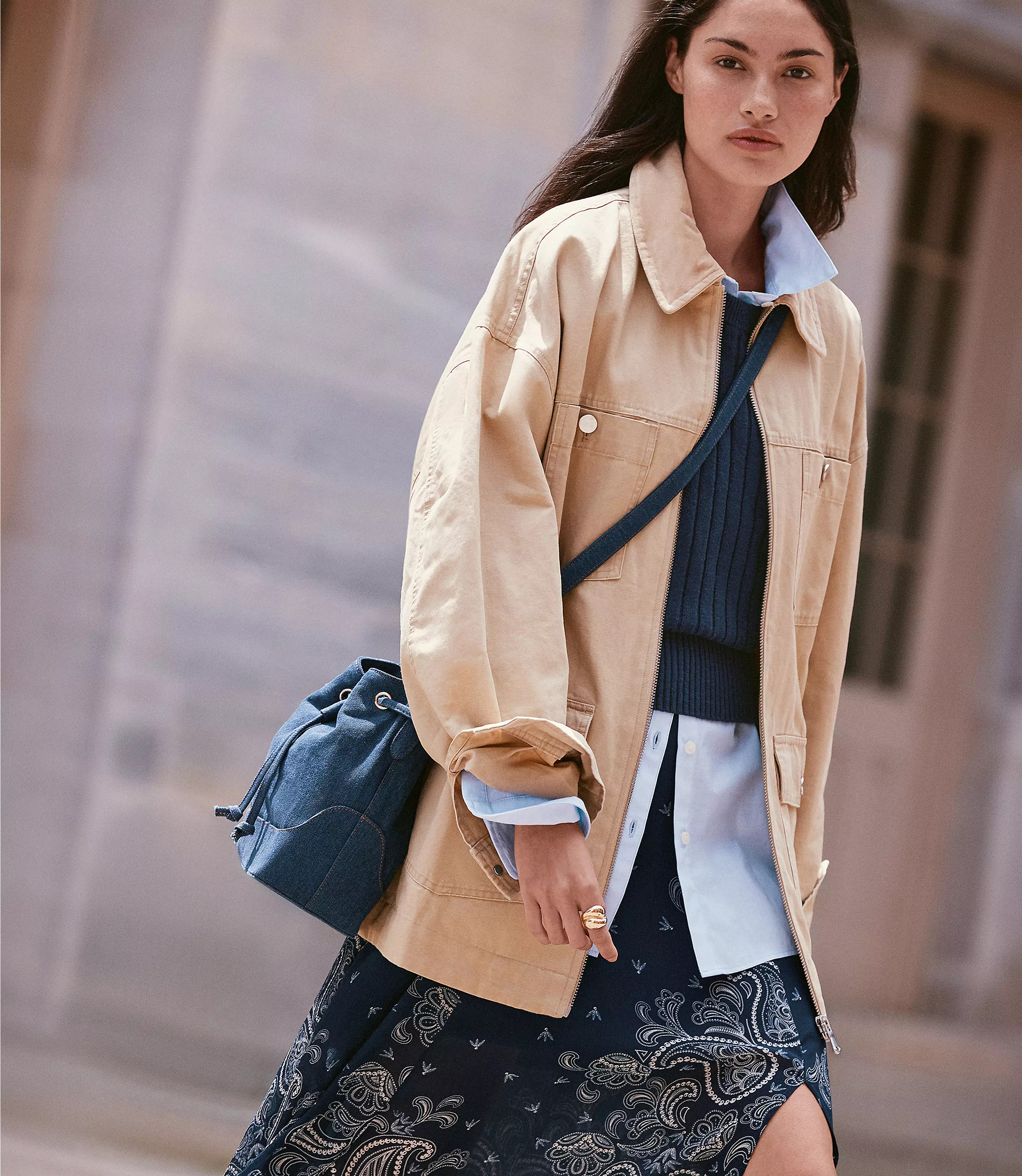 Modern Barn Jacket | LOFT