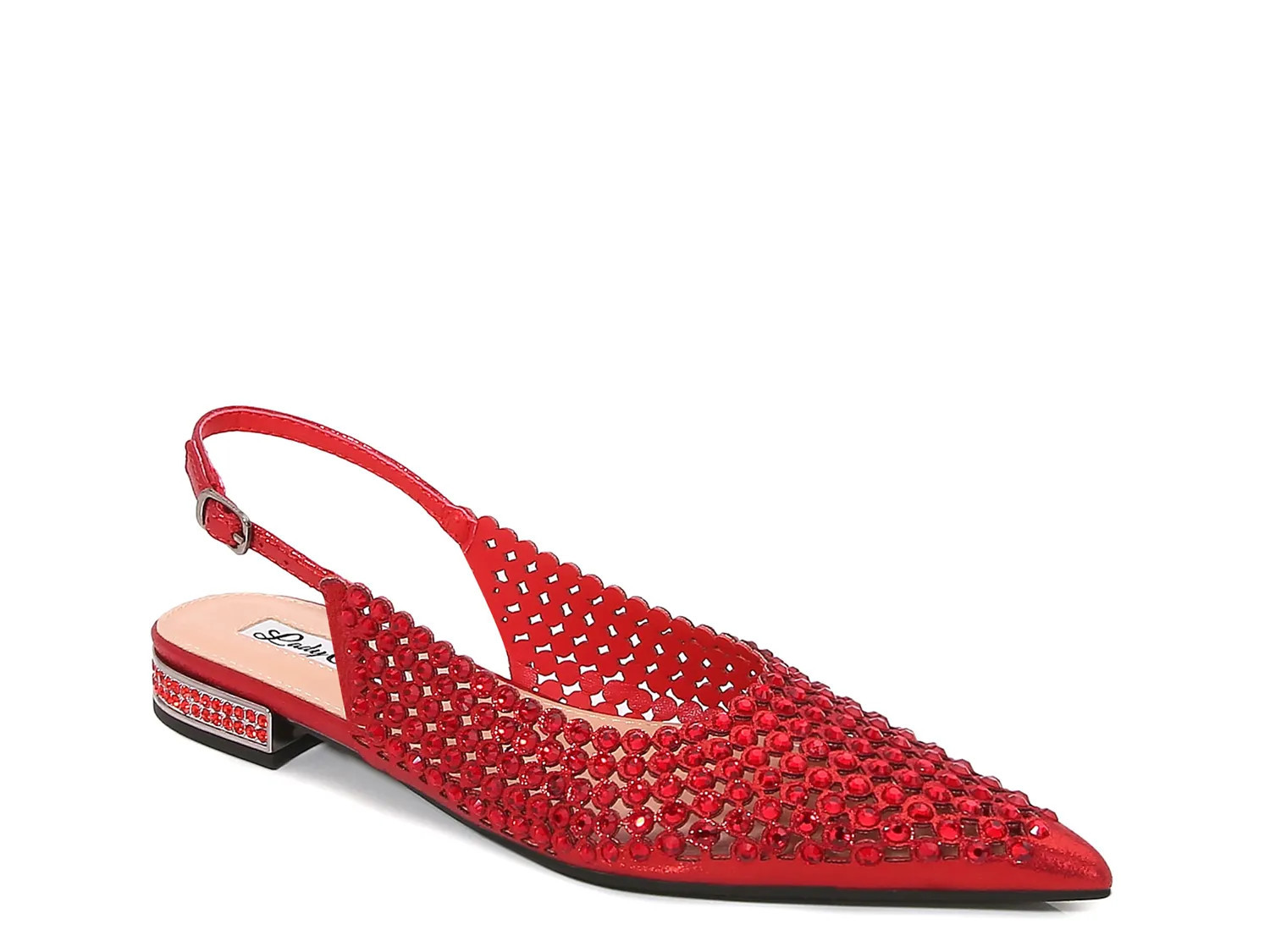 Lady Couture Emmy Flat | Women's | Red | Size 7 | Flats | Slingback | DSW
