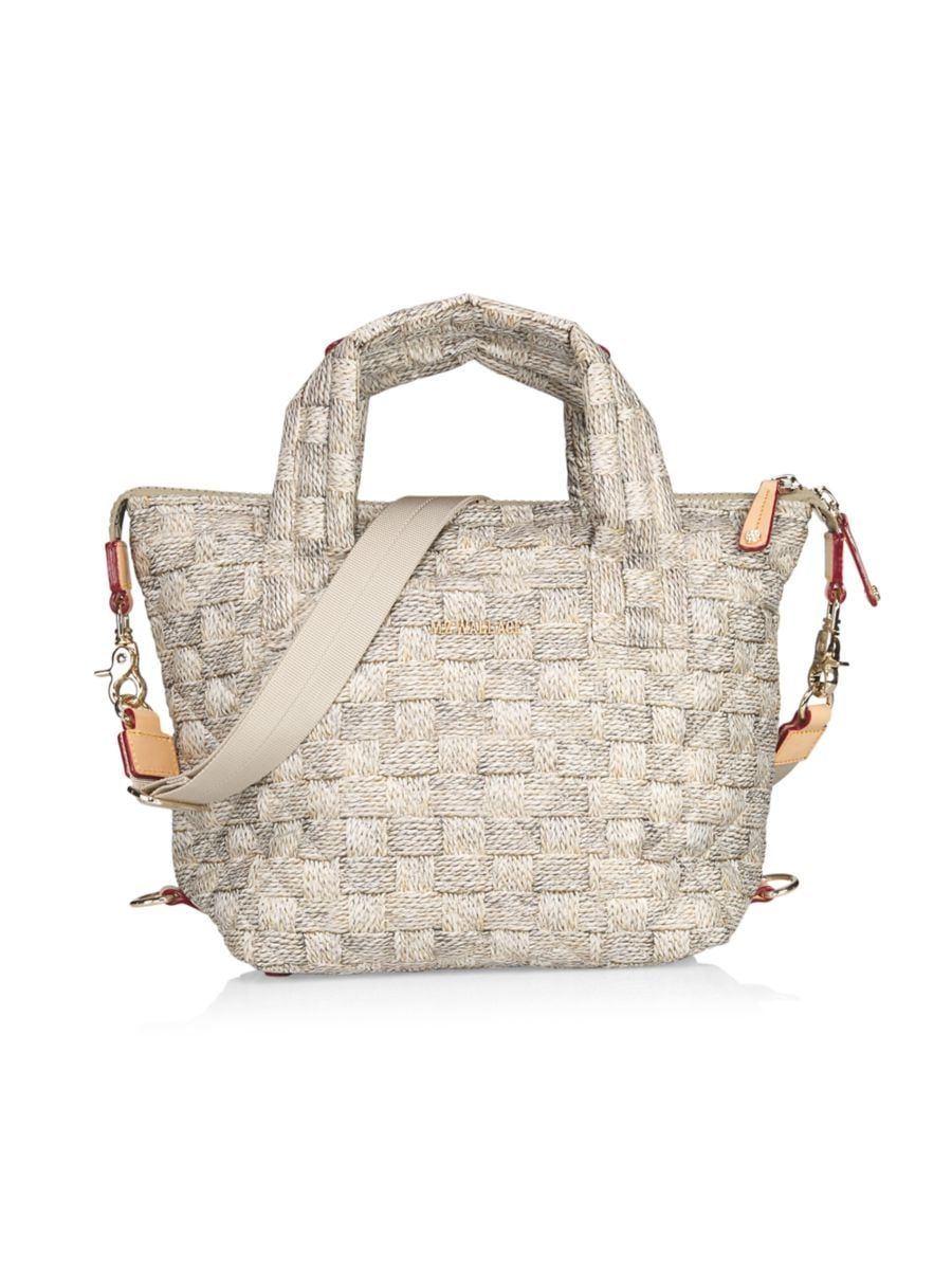 MZ Wallace Small Sutton Deluxe Woven Tote | Saks Fifth Avenue