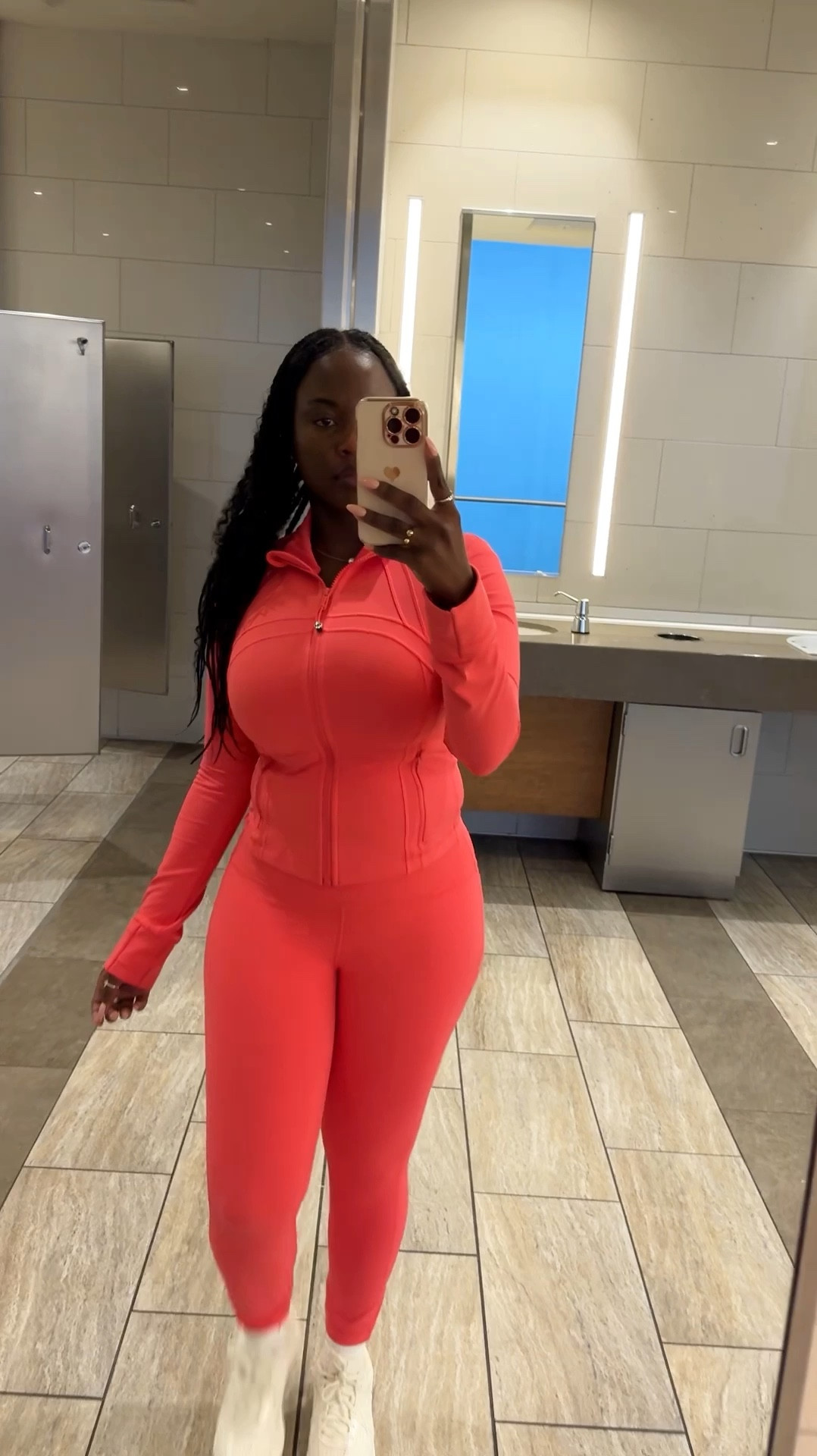 Airport fit 

This color is sold out :-( 
Added same style but different color. 

Shoes are Nike vomero and they are so comfortable 🩷🩷

#LTKTravel #LTKStyleTip #LTKSaleAlert