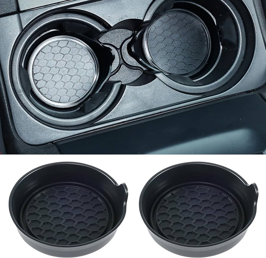 Amooca Car Cup Coaster Universal Automotive Waterproof Non-Slip Cup Holders Sift-Proof Spill Hold... | Amazon (US)