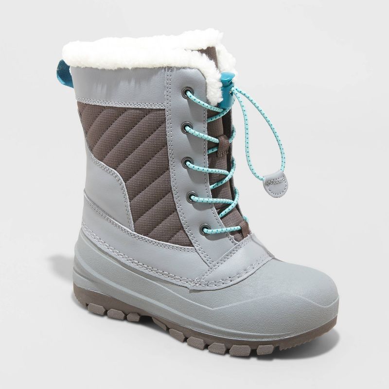 Kids' Skylar Lace-Up Winter Boots - All in Motion™ | Target