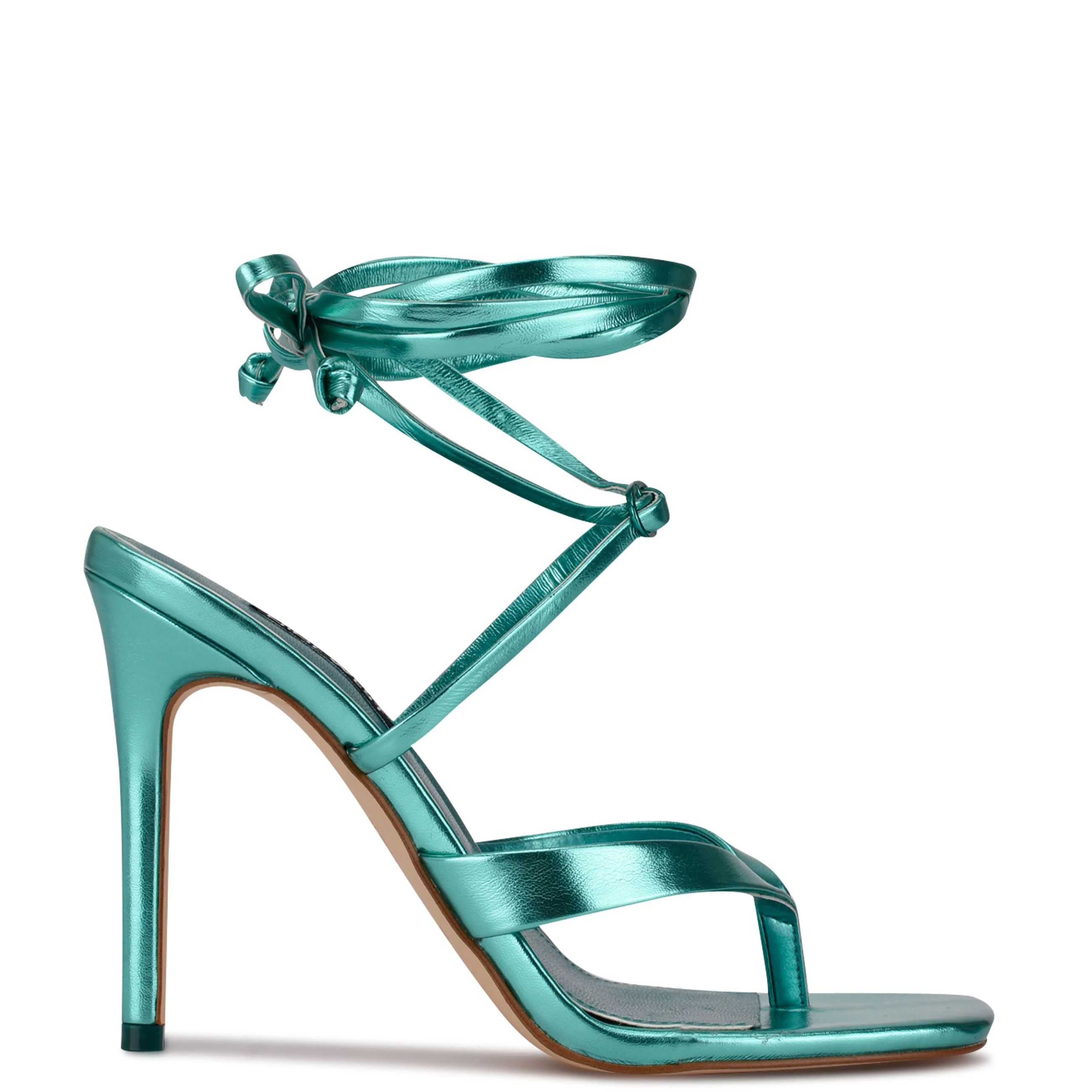 Terrie Ankle Wrap Heeled Sandals | Nine West (US)