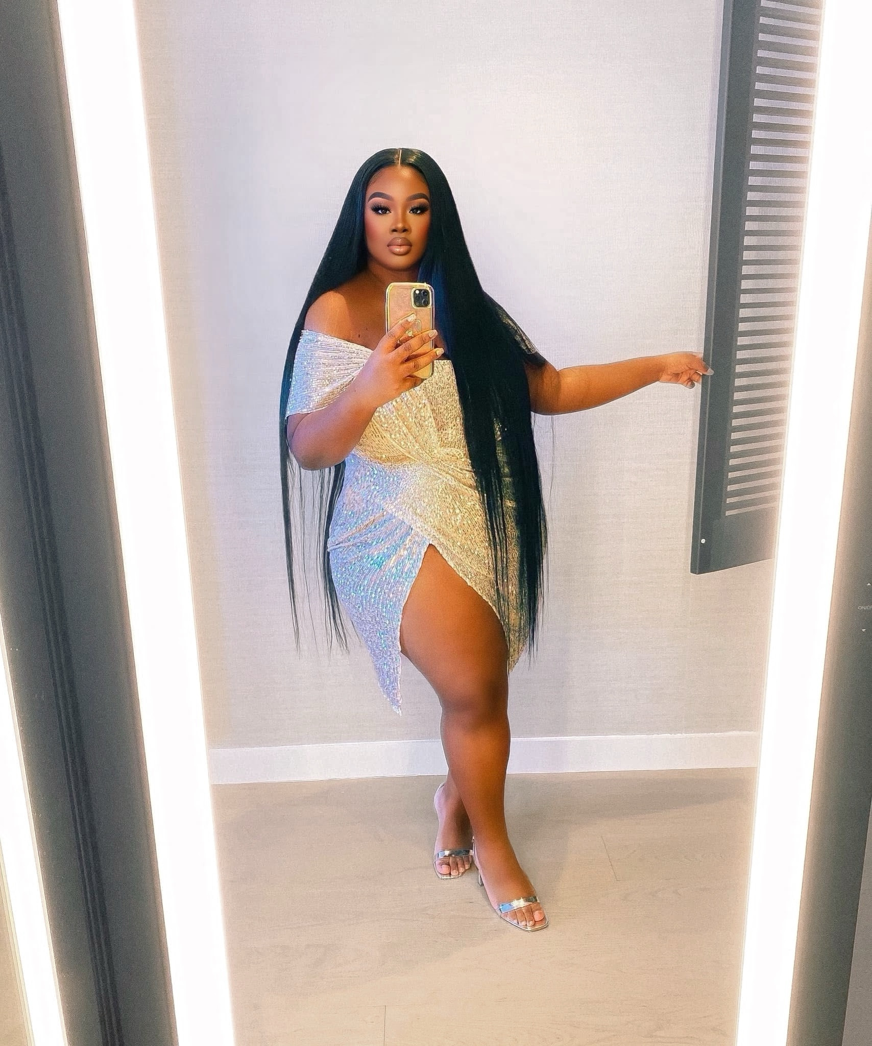 Just too fine 😍🔥 hair and outfit details tagged  
