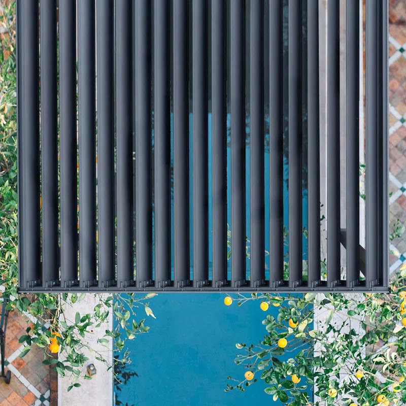 10 Ft. W x 19.5 Ft. D Aluminum Pergola | Wayfair Professional