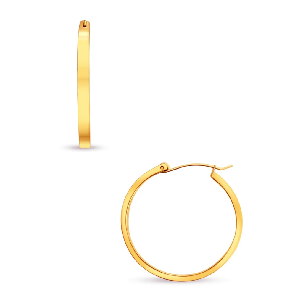 Ilavia Medium Hoop Earring | Ellie Vail Jewelry