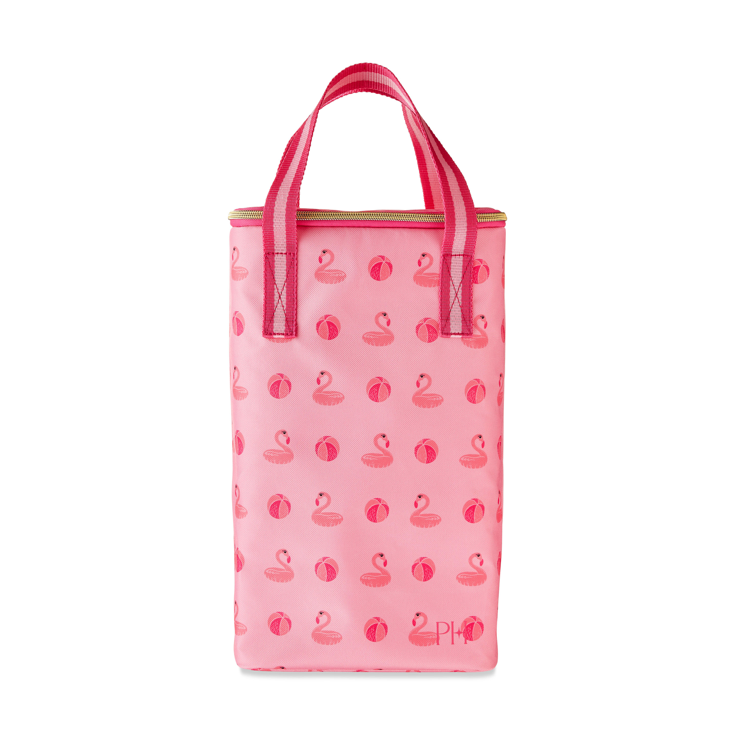 Paris Hilton Pink Flamingo Insulated Dual Wine Tote | Walmart (US)