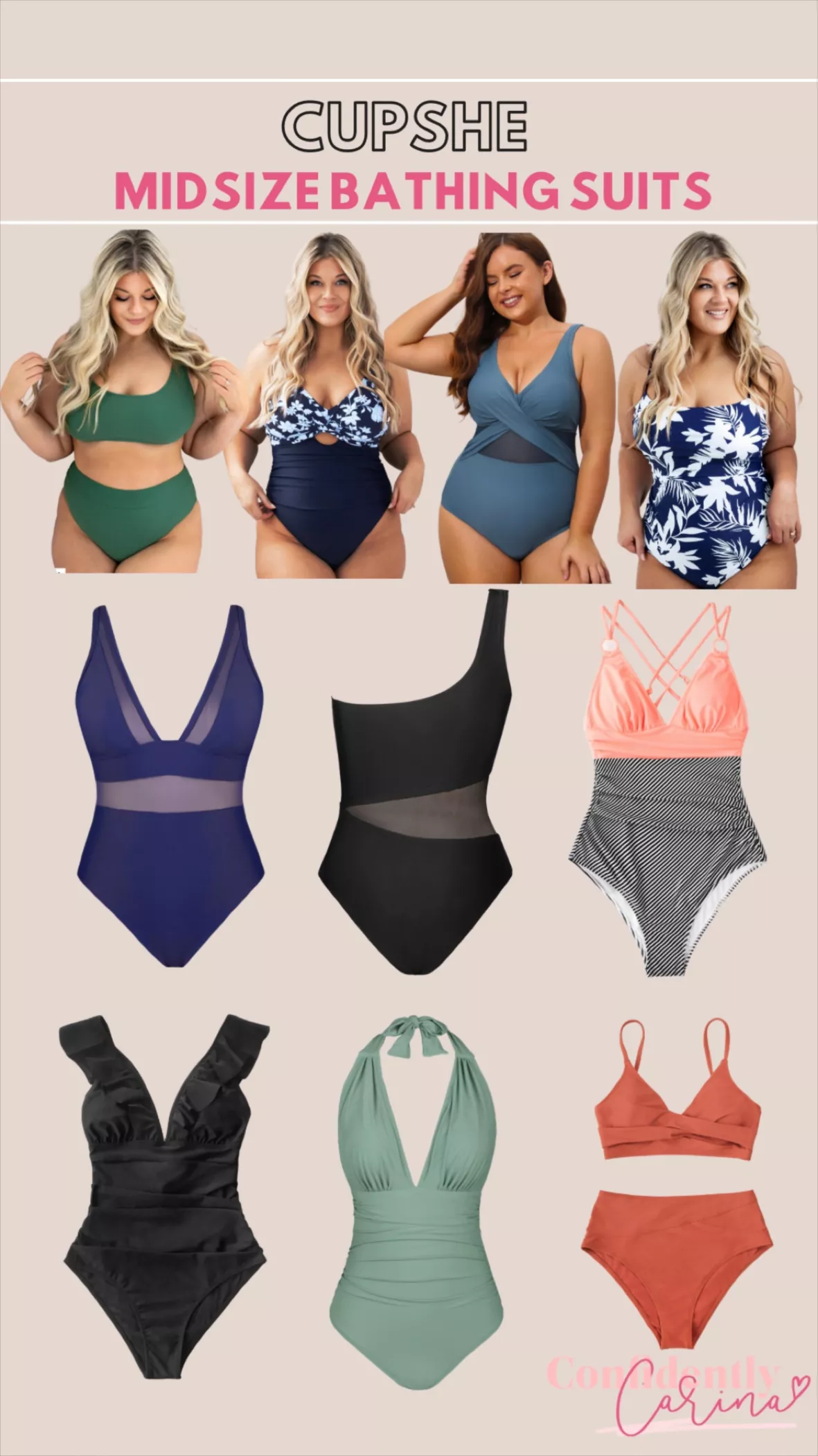 Summer Dreaming Plunge Mesh Plus … curated on LTK