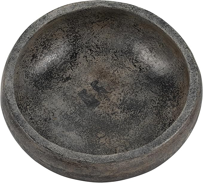 Modern Ribbed Texture Bowl for Coffee Table Decor - Decorative Bowl for Centerpiece Table Decorat... | Amazon (US)