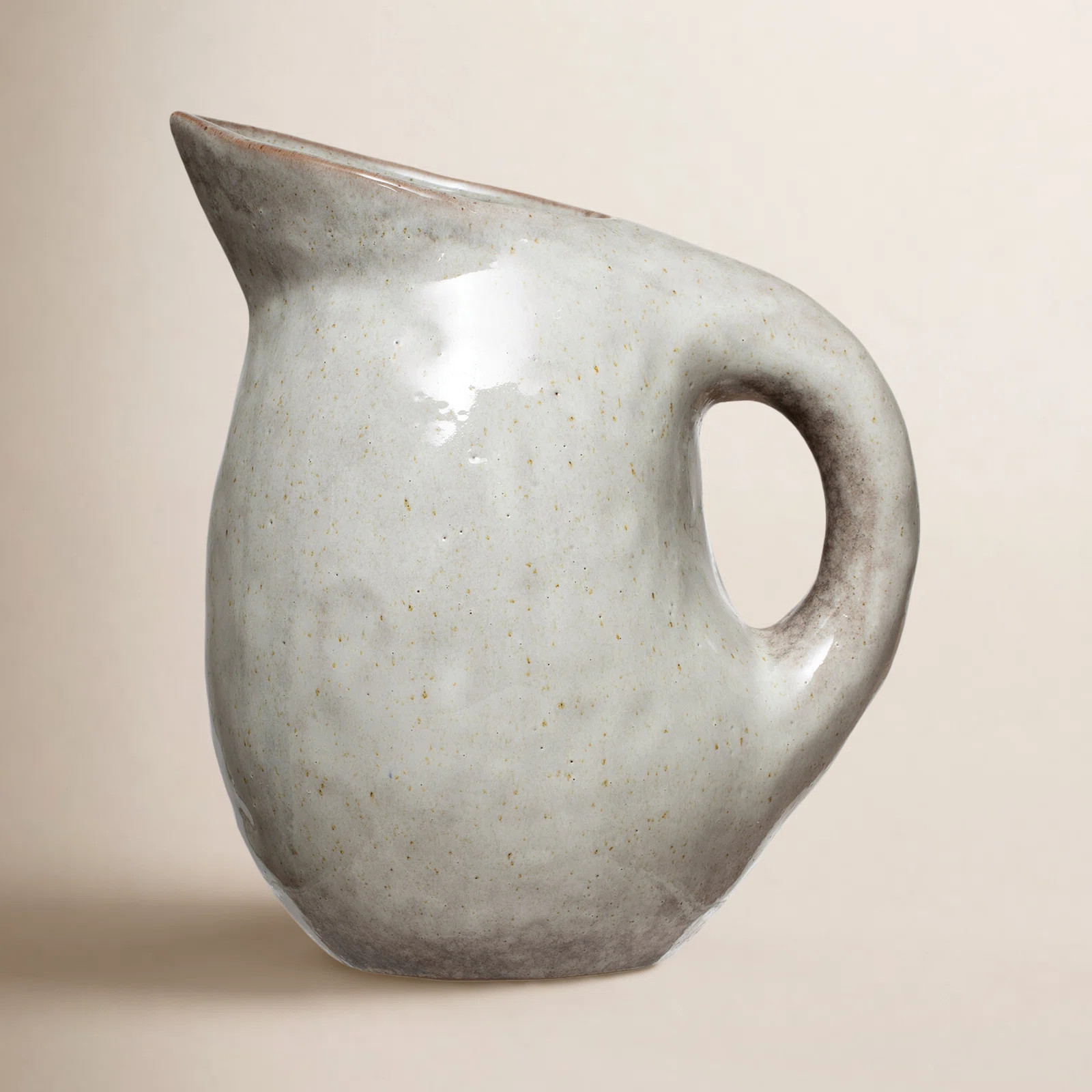 Tahara 64oz. Stoneware Pitcher | Birch Lane