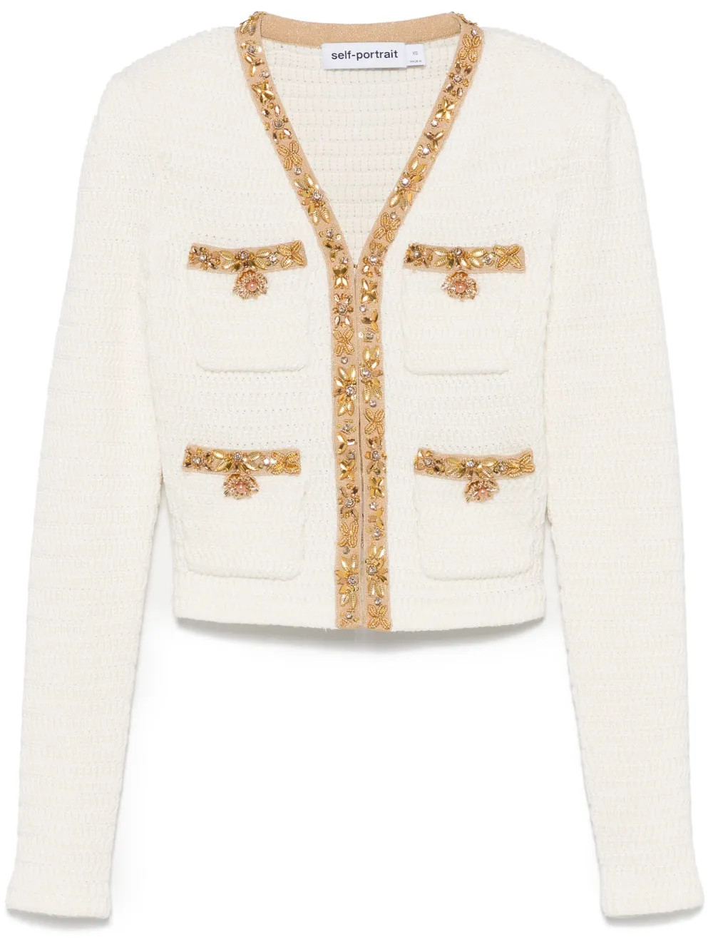 embellished jacket | Farfetch Global