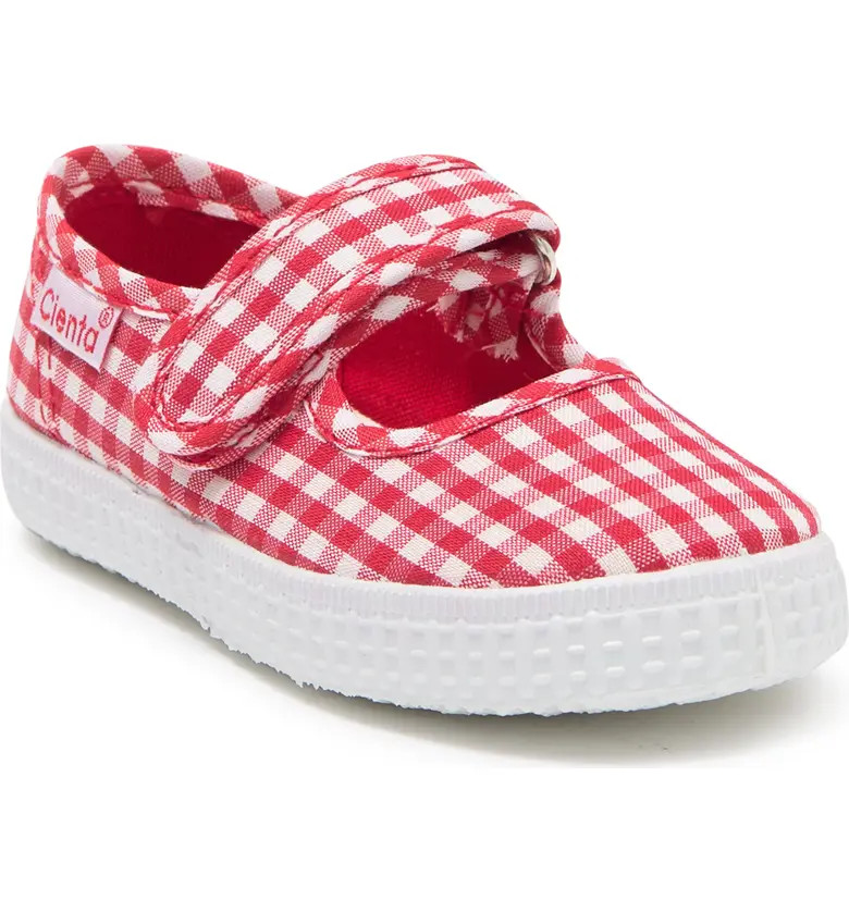Gingham Mary Jane Flat | Nordstrom Rack