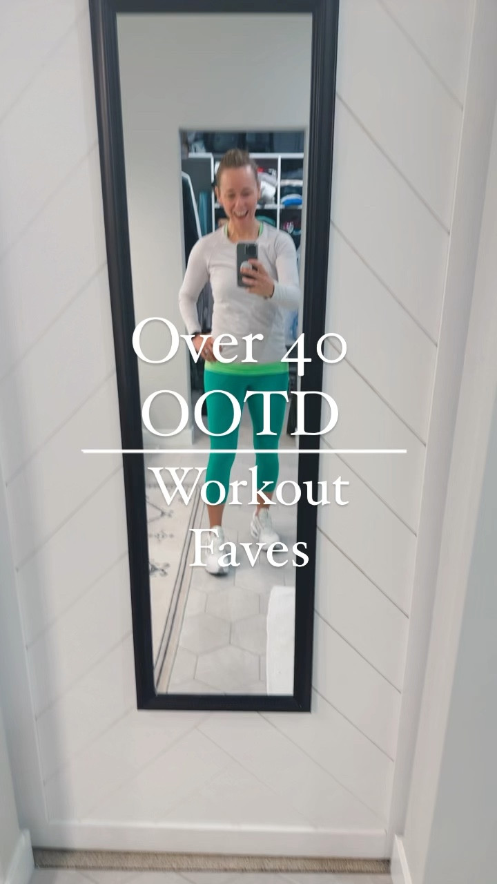 Lululemon leggings, athlete tops, JCP bra, Nike shoes for cross training - hiit - strength workouts 

#LTKover40 #LTKfitness #LTKmidsize