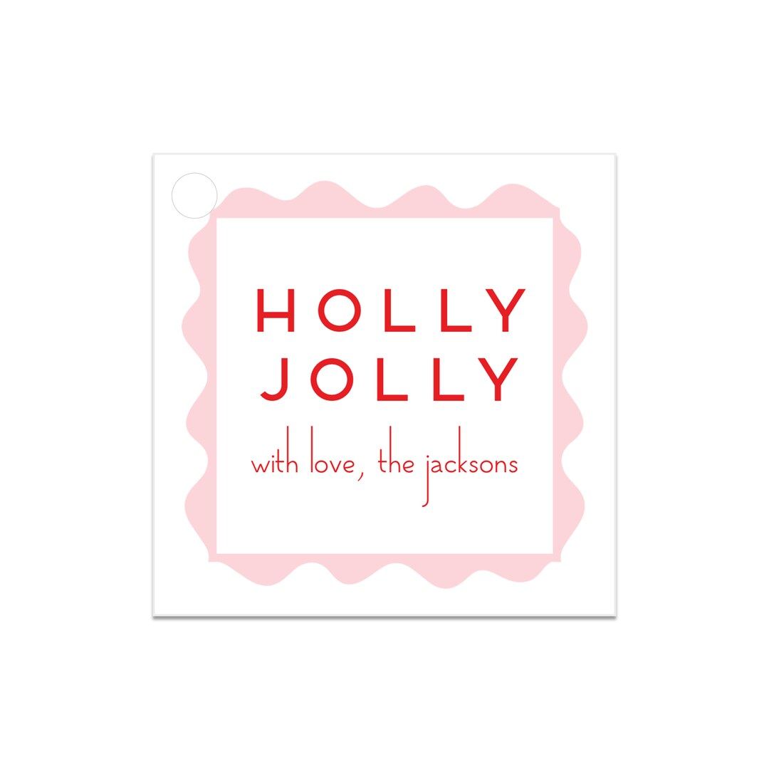 Holiday Tags  Holly Jolly - Etsy | Etsy (US)