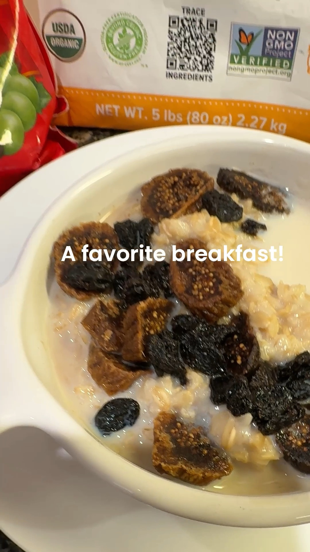 Starting the day with a warm bowl of goodness! My oatmeal topped with all the trimmings—raisins, dried figs, milk and a whole lot of love.
Simple, satisfying, and packed with fuel to face the day.
Breakfast isn’t just a meal—it’s a moment.

#LTKFamily #LTKActive #LTKHome