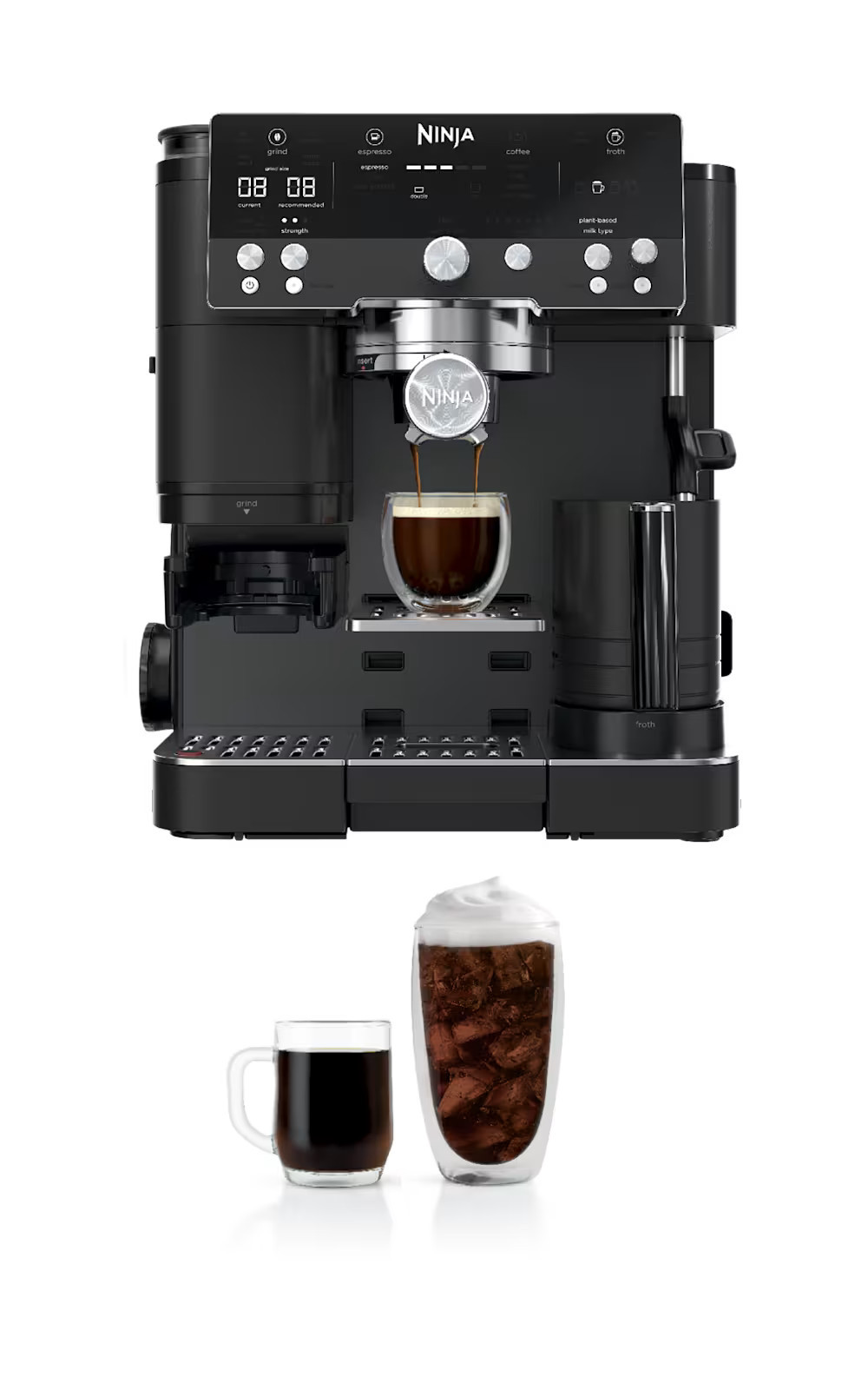 Ninja Luxe™ Café Premier 3-in-1 Espresso, Coffee & Cold Brew - Trace Blue | SharkNinja | Ninja Kitchen
