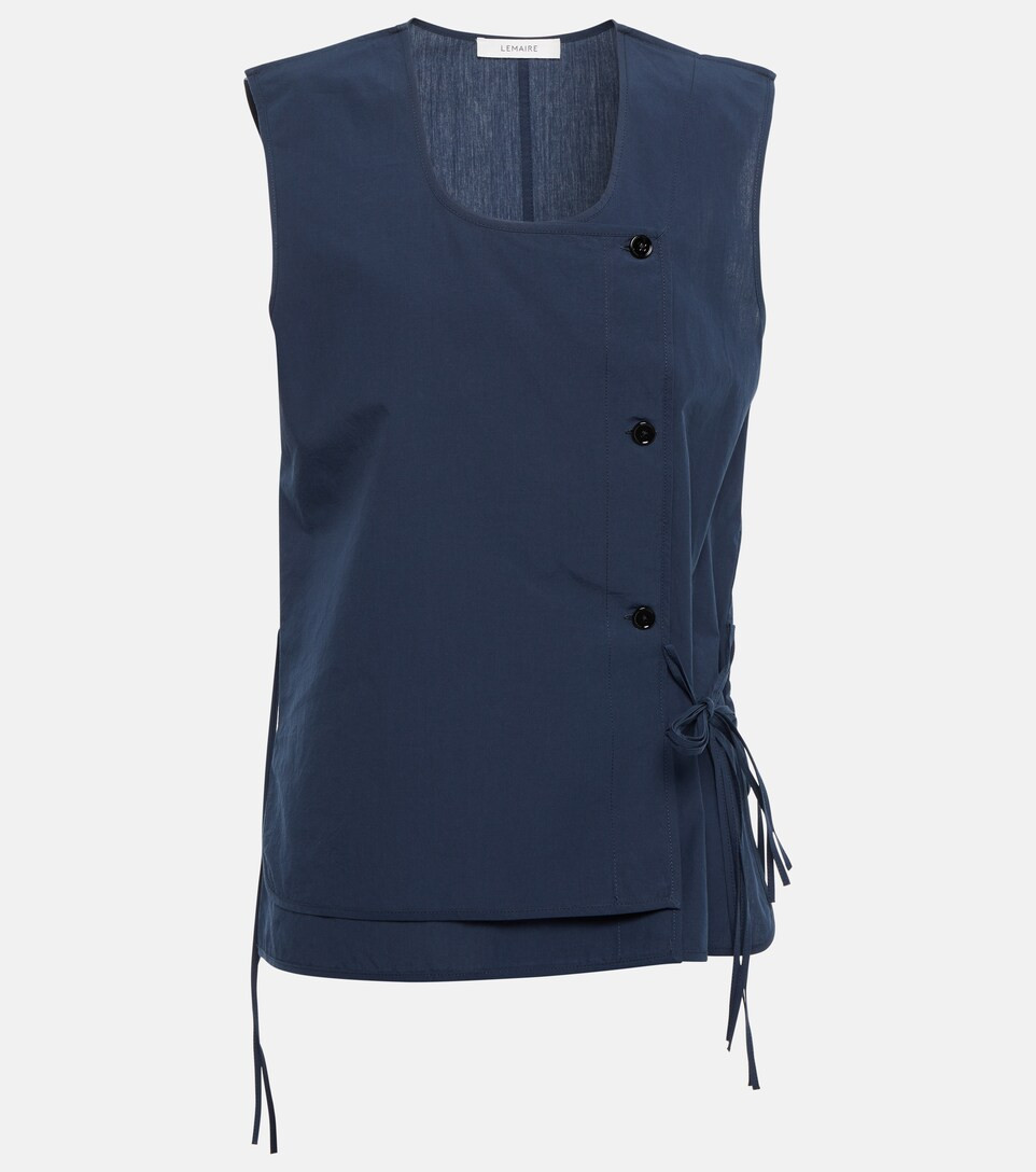 Asymmetric cotton top | Mytheresa (US/CA)