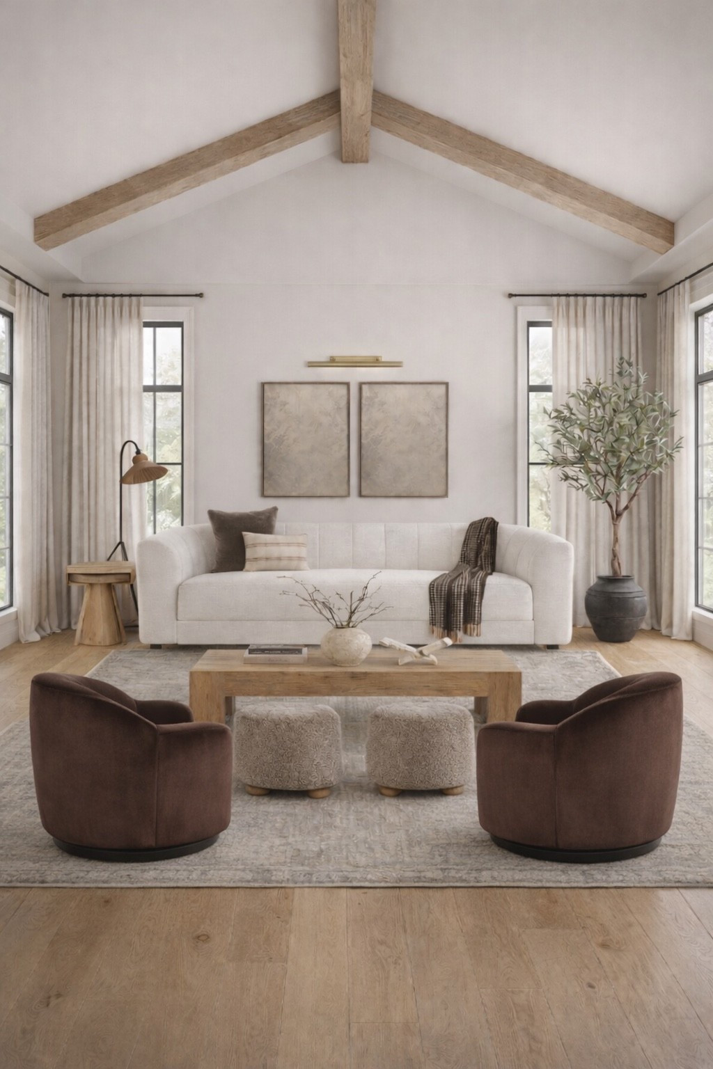 Last chance to save up to 70% off at Wayfair during their huge Presidents’ Day sale!! I love this modern organic living room. So many of these pieces we own and love too. 

#LTKHome #LTKSaleAlert
