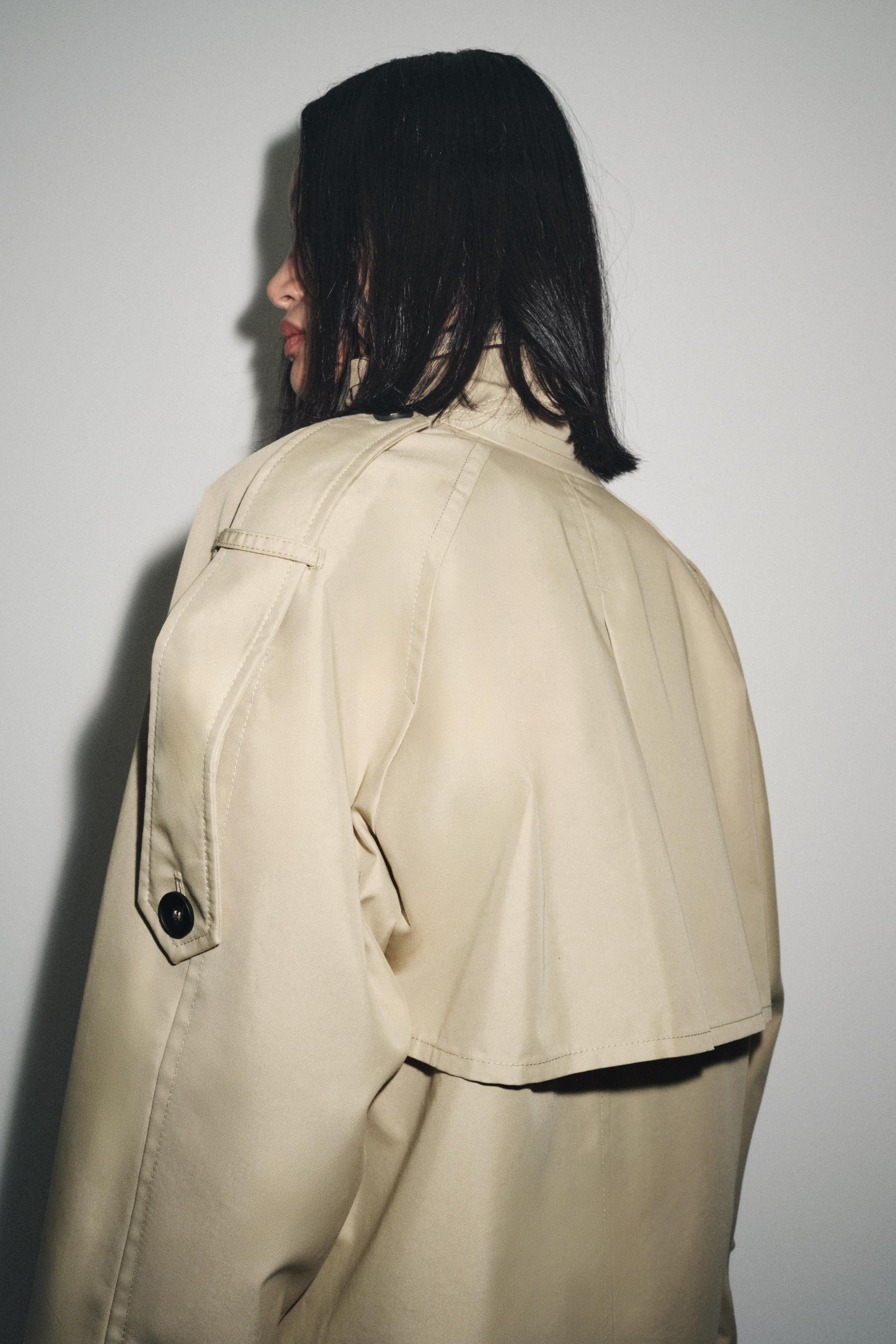 SHORT WATER REPELLENT TRENCH COAT ZW COLLECTION | Zara US