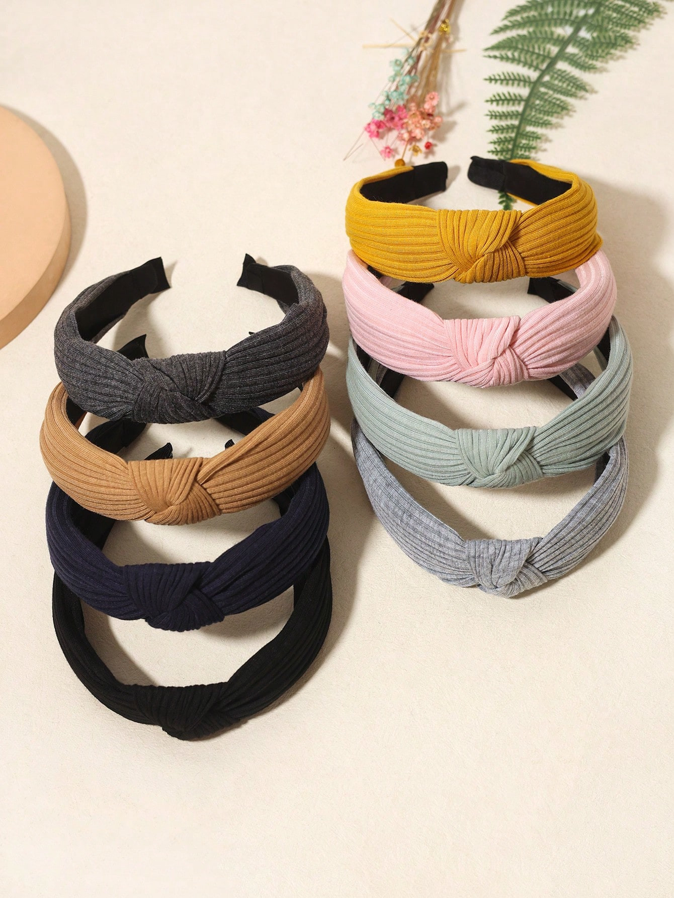 4pcs Women Houndstooth & Floral Print Fashion Headband For Daily Life Boho | SHEIN