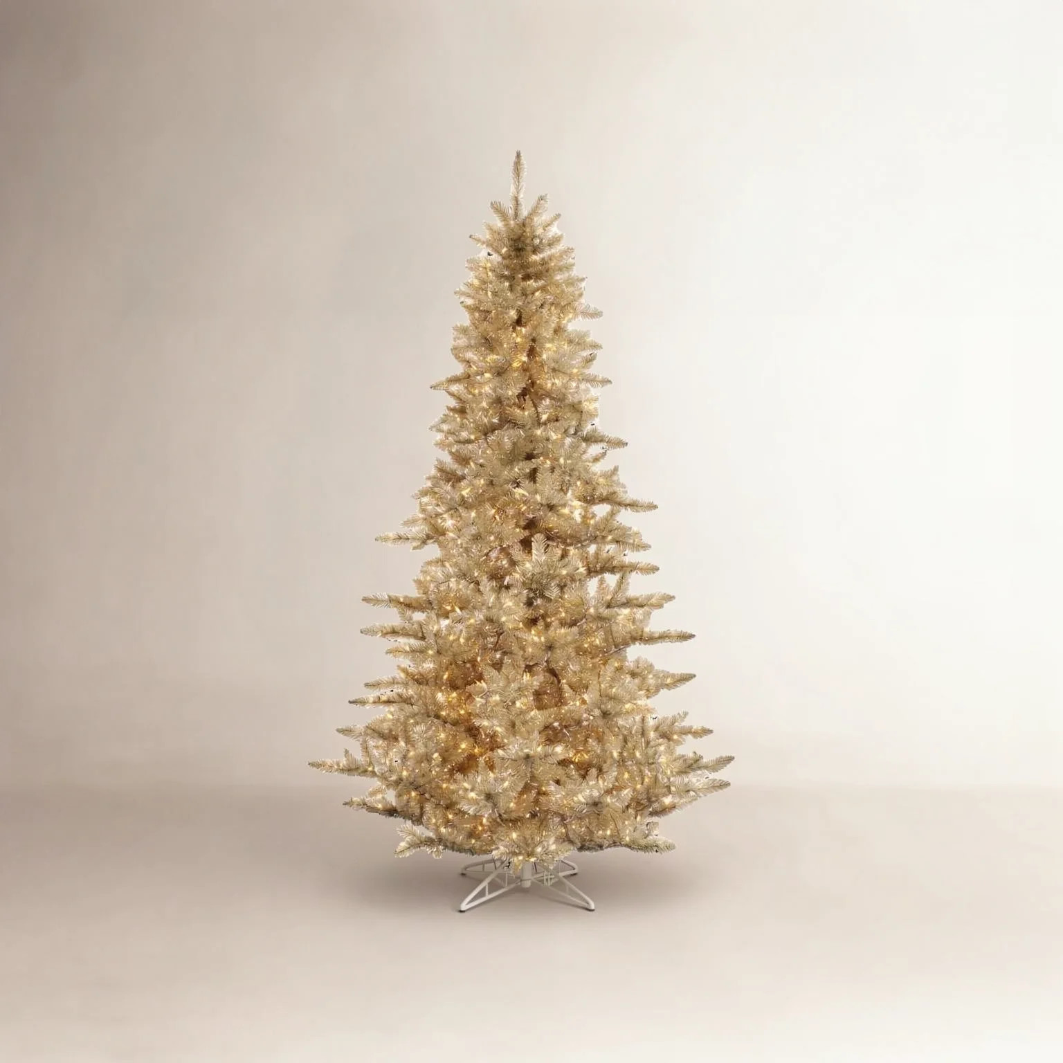 Champagne Fir Artificial Christmas Tree | Wayfair North America