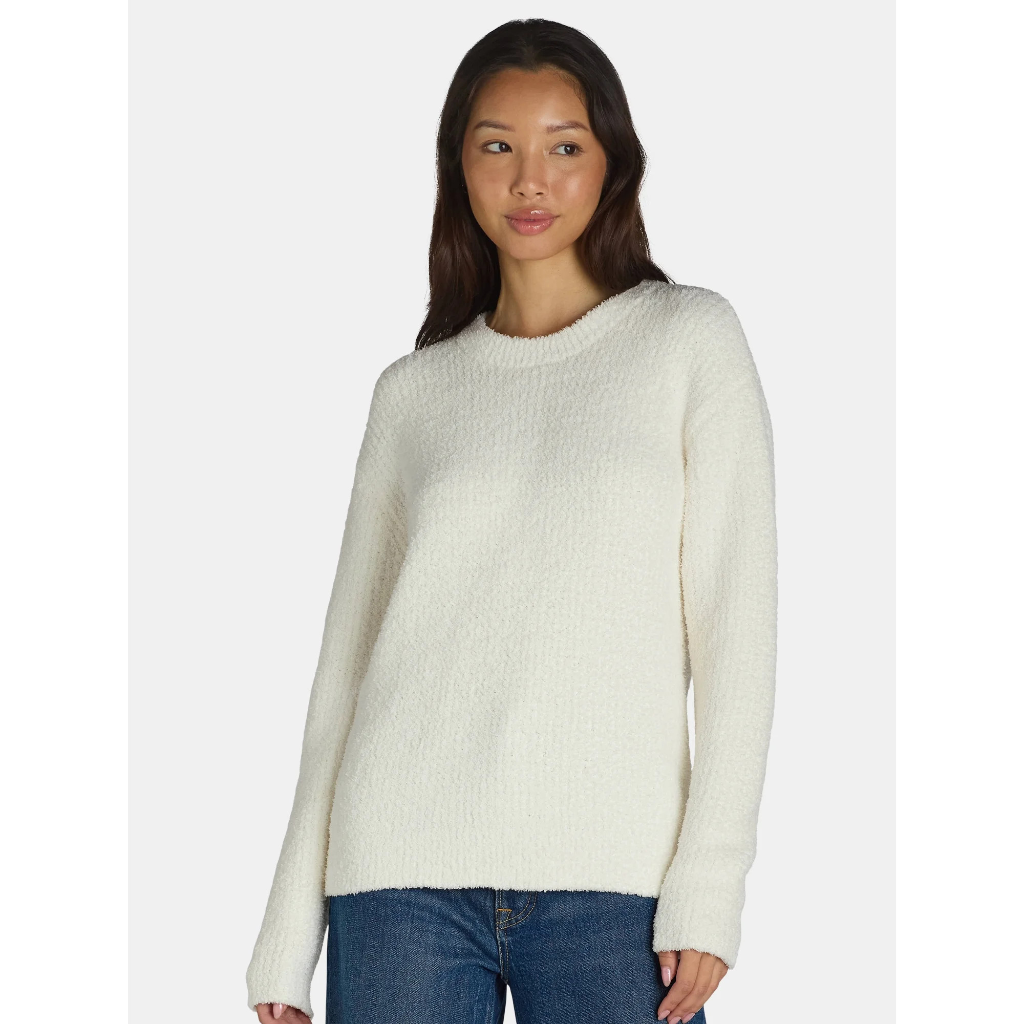 Time and Tru Women's Super Soft Pullover, Size XS-XXXL | Walmart (US)