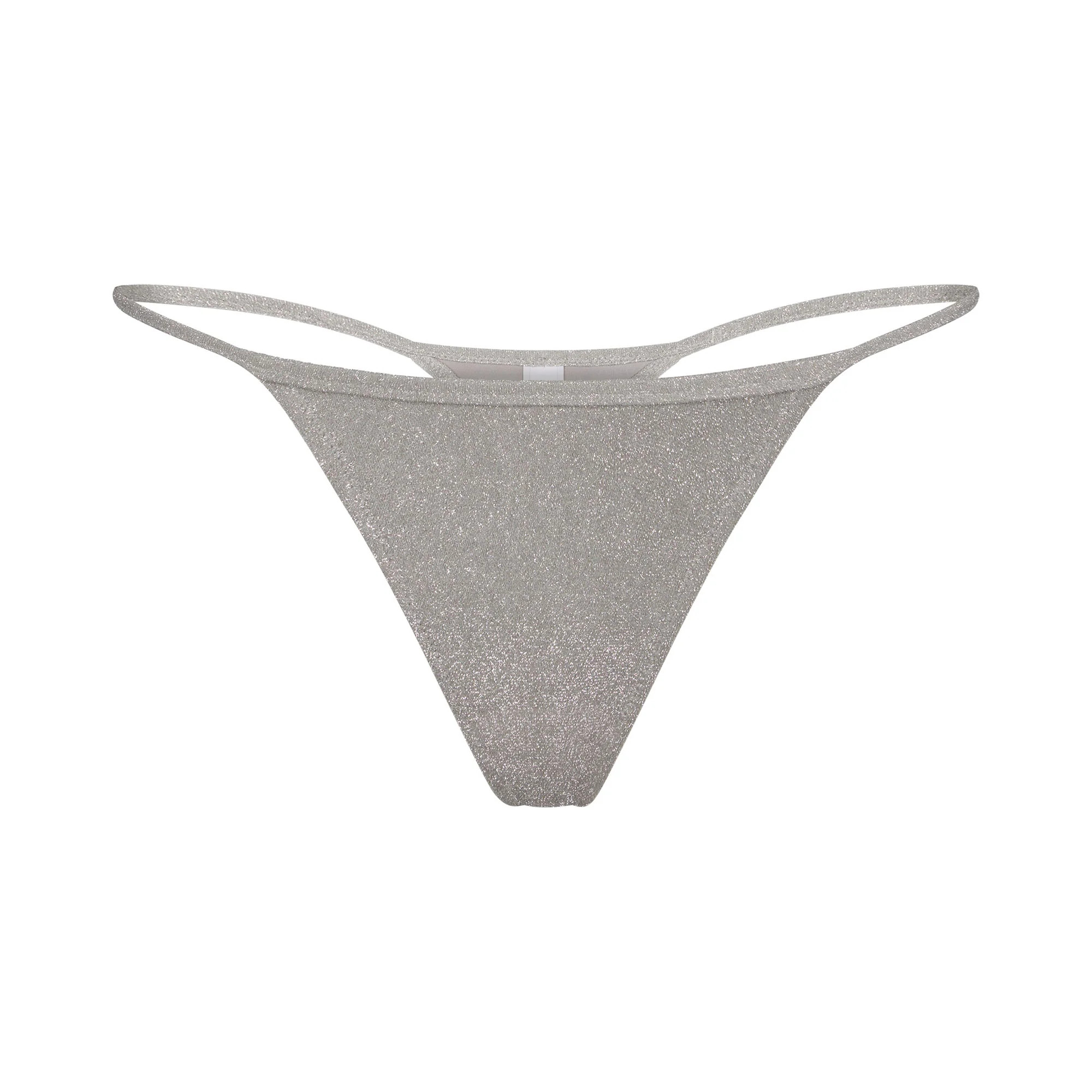 GLITTER SWIM STRING THONG | SKIMS (US)
