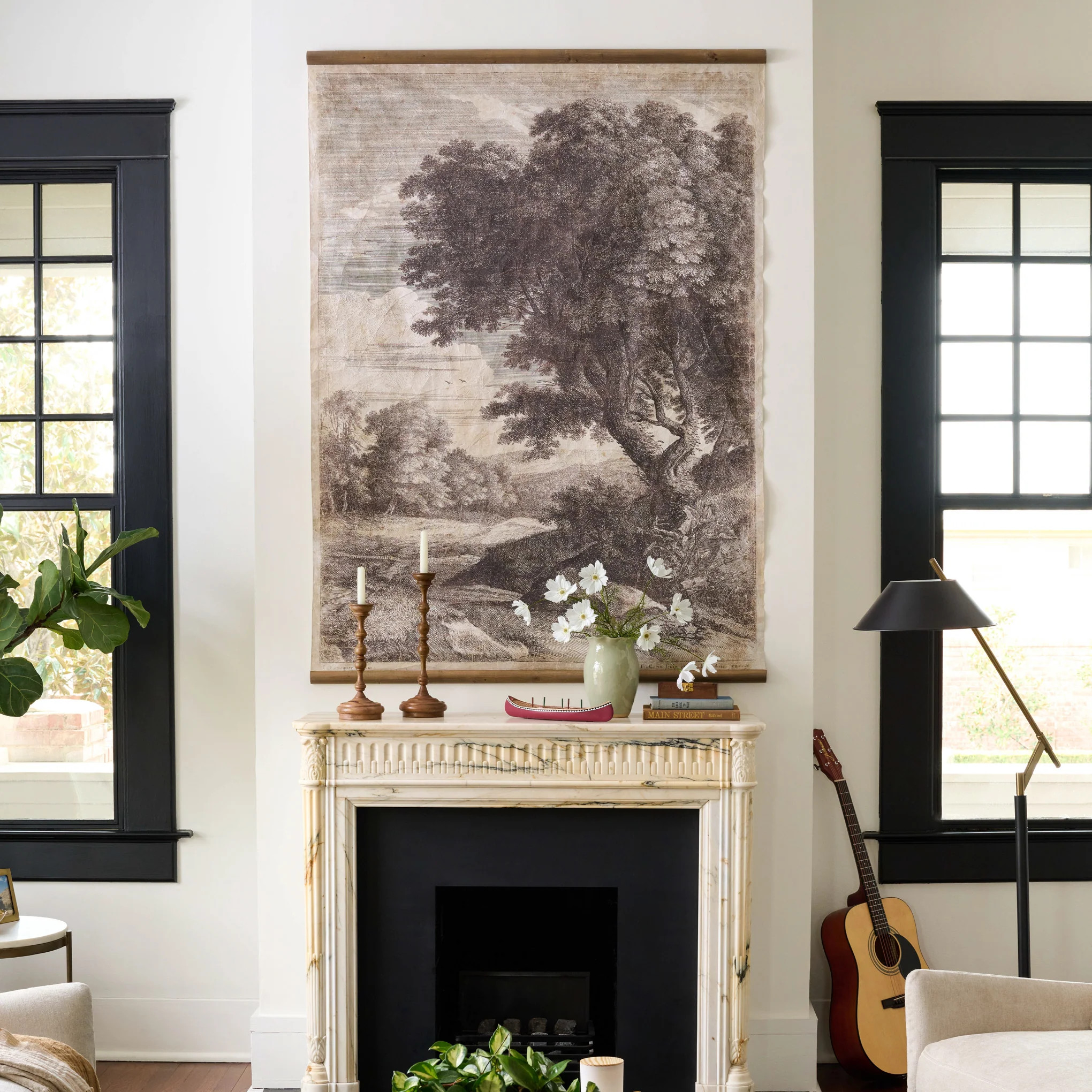 Oversized Vintage Summer Shade Tapestry | Magnolia