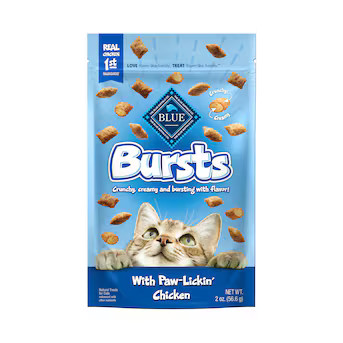Blue Buffalo Crunchy treats for Cat Chicken Flavor 2 Ounce(s) | Lowe's
