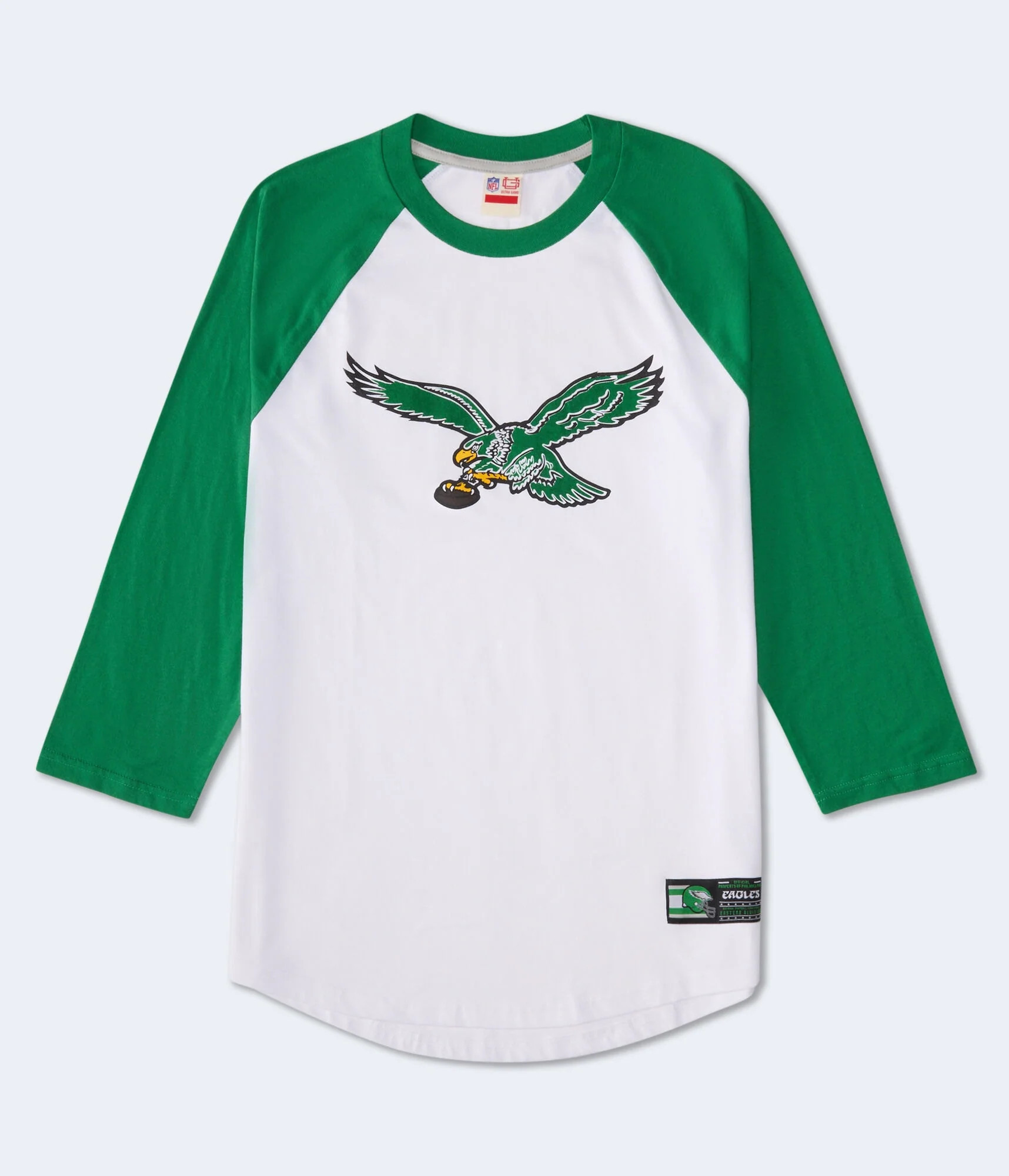 Aeropostale 3/4 Sleeve Philadelphia Eagles Relaxed Raglan Tee | Shop Simon