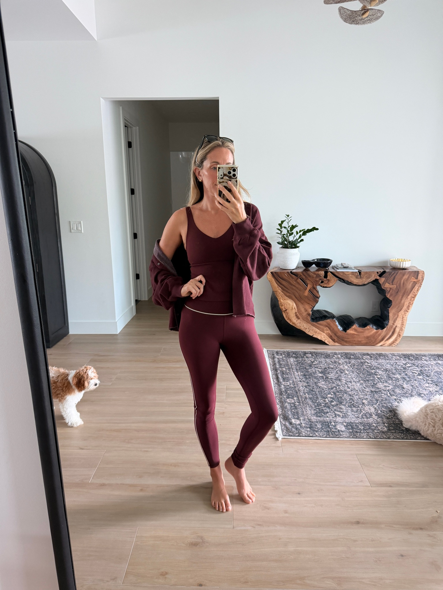 Medium top and leggings

#LTKootd #LTKgrwm #LTKSaleAlert