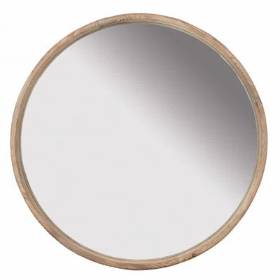 28"Wood Mirror,Wall Mounted Mirror Home Decor | Wayfair North America