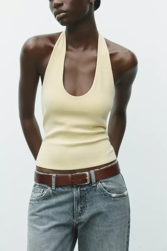 HALTER TOP | Zara UK