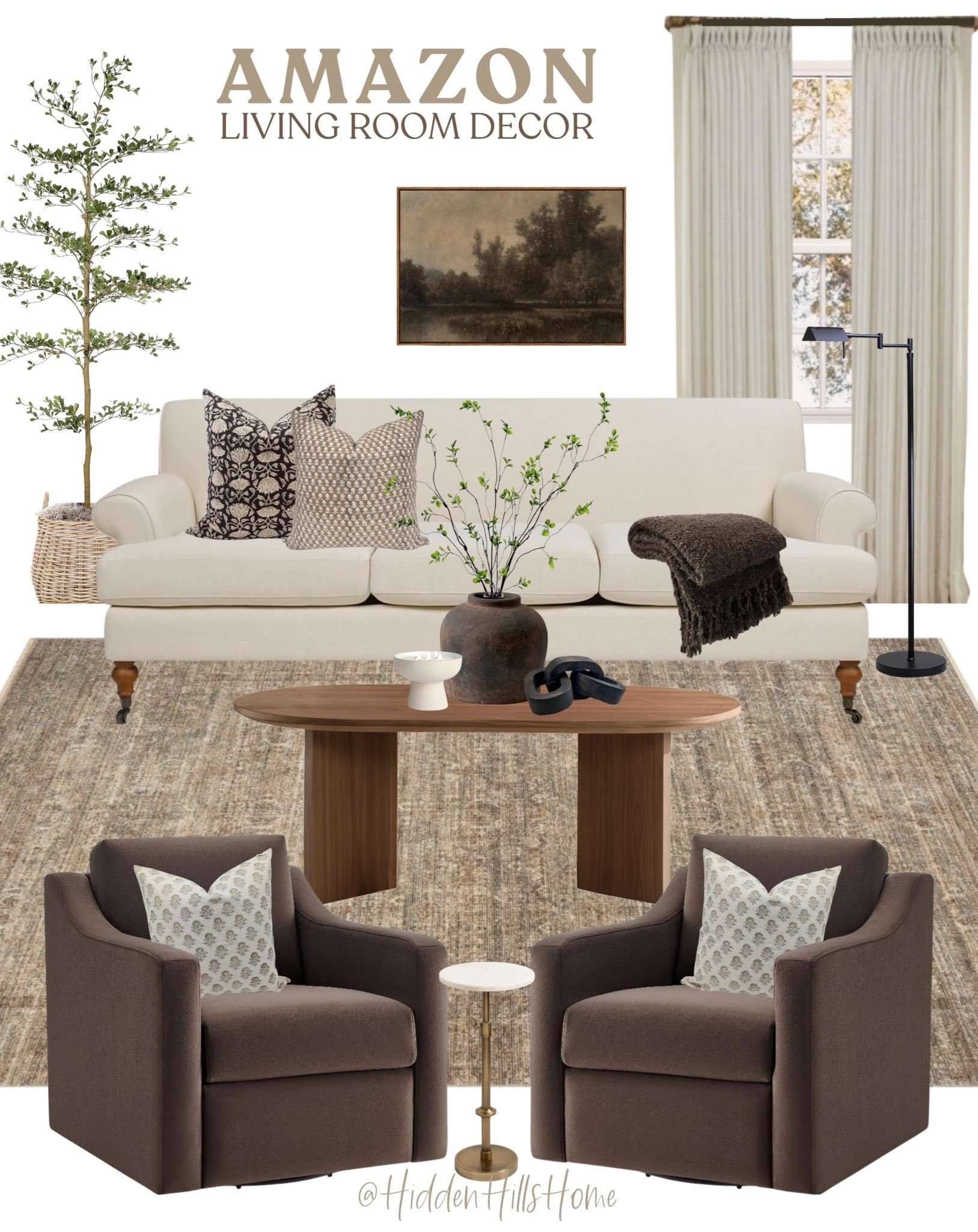 Amazon living room decor ideas! Living room decor inspiration, home decor mood board, living room design, budget friendly home decor, affordable living room ideas #amazon

#LTKHome #LTKSaleAlert #LTKSeasonal