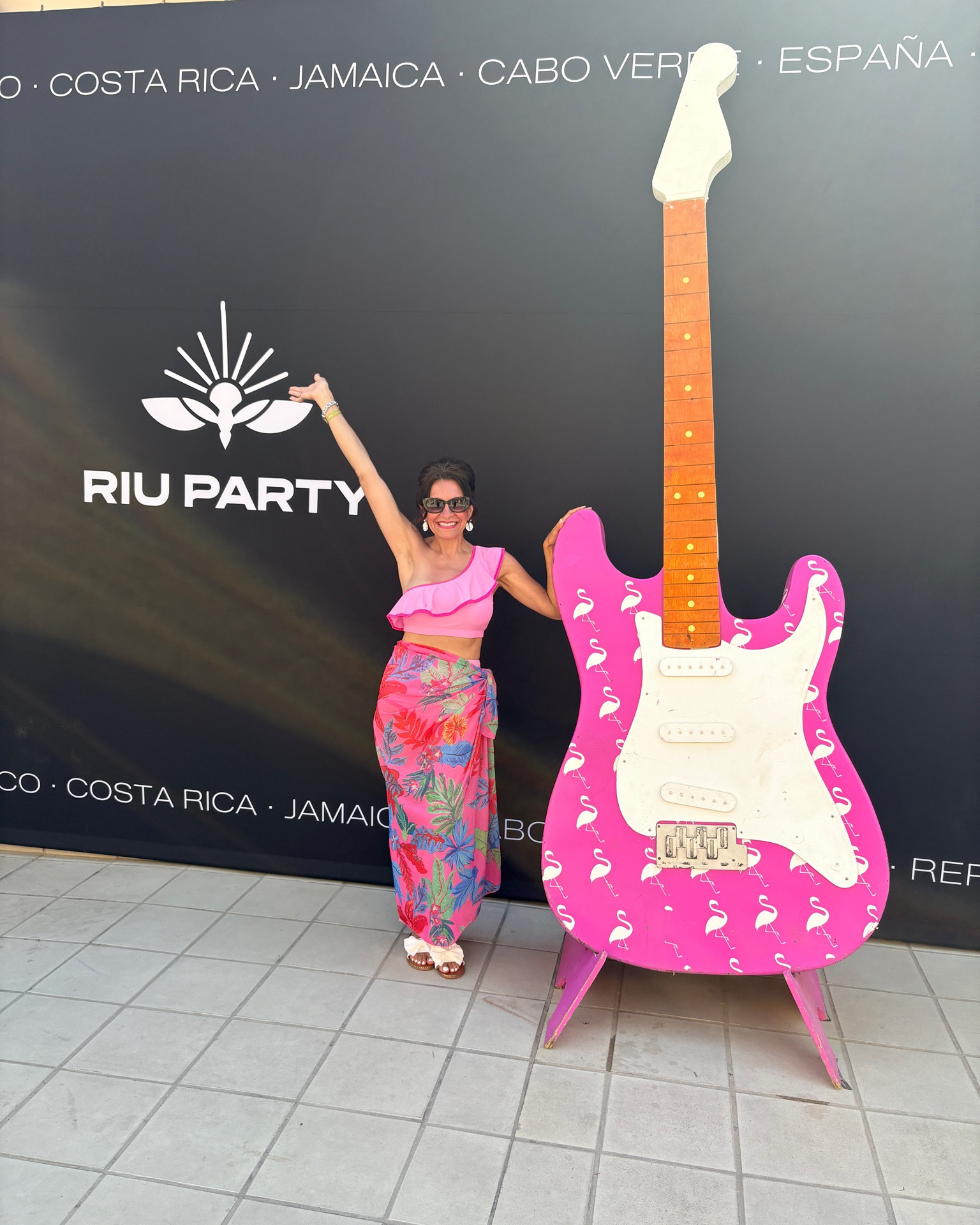 Confession… I may have packed way too many swimsuits, but I have zero regrets!  😉💖 I wore a different one every single day in Cabo, and this pink tropical look was made for the RIU Santa Fe Pink Pool Party! When the theme is pink, you have to fully commit. 💕

The RIU pool parties are hands down one of my favorite vacation experiences…. fun themes, great music, and the best energy!  If you’re planning a Cabo getaway, definitely add one to your itinerary.

I’ve linked this entire look (and more of my Cabo outfits) in my LTK! 🌴🏖️

Shop my Cabo favorites through the link in my LTK! 

 #CaboStyle #RIUParty

#LTKOver40 #LTKTravel #LTKSaleAlert