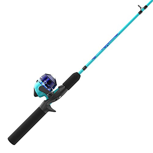 Zebco Kids Splash Jr. Spincast Reel and Fishing Rod Combo, 4-Foot 2-Piece Fishing Pole, Size 20 R... | Amazon (US)