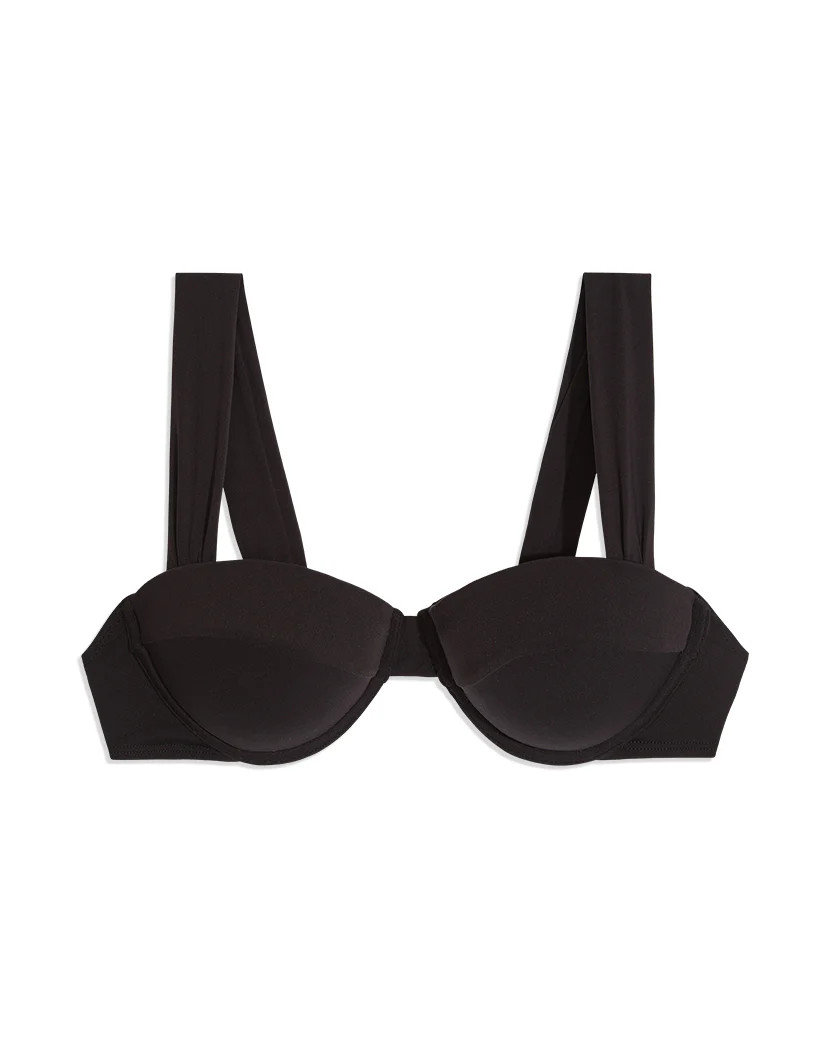 Claudia Bikini Top - Black L | We Wore What