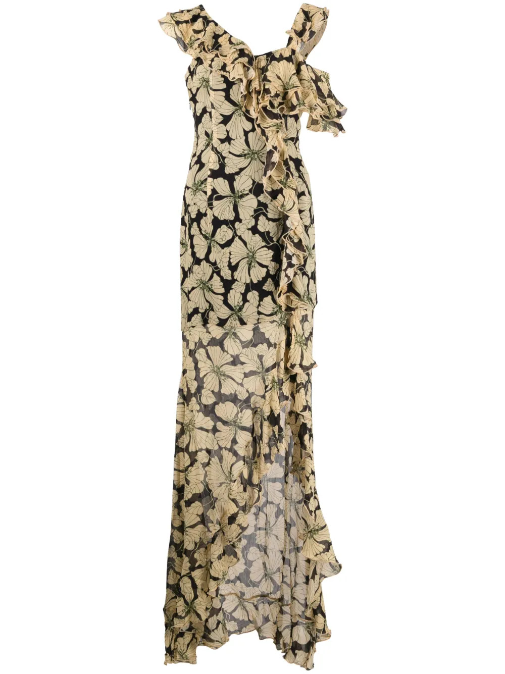 Serena floral-print maxi dress | Farfetch Global