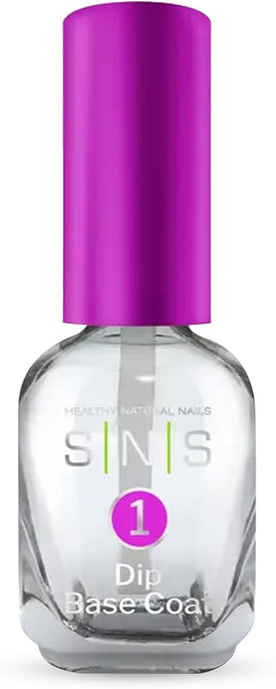 SNS Dip Base Coat for Dip Powder Nail Color & French Dip Manicures - Long-Lasting Dip Powder Adhe... | Amazon (US)